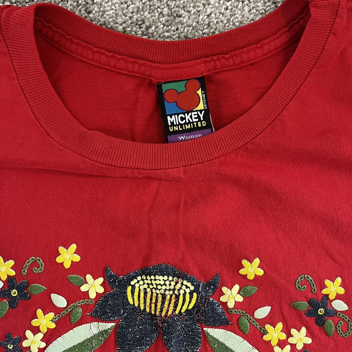 Disney Vintage 90’s Mickey & Minnie Mouse Front & Back Graphic Tee Size XL / US 12-14 / IT 48-50 - 3 Thumbnail