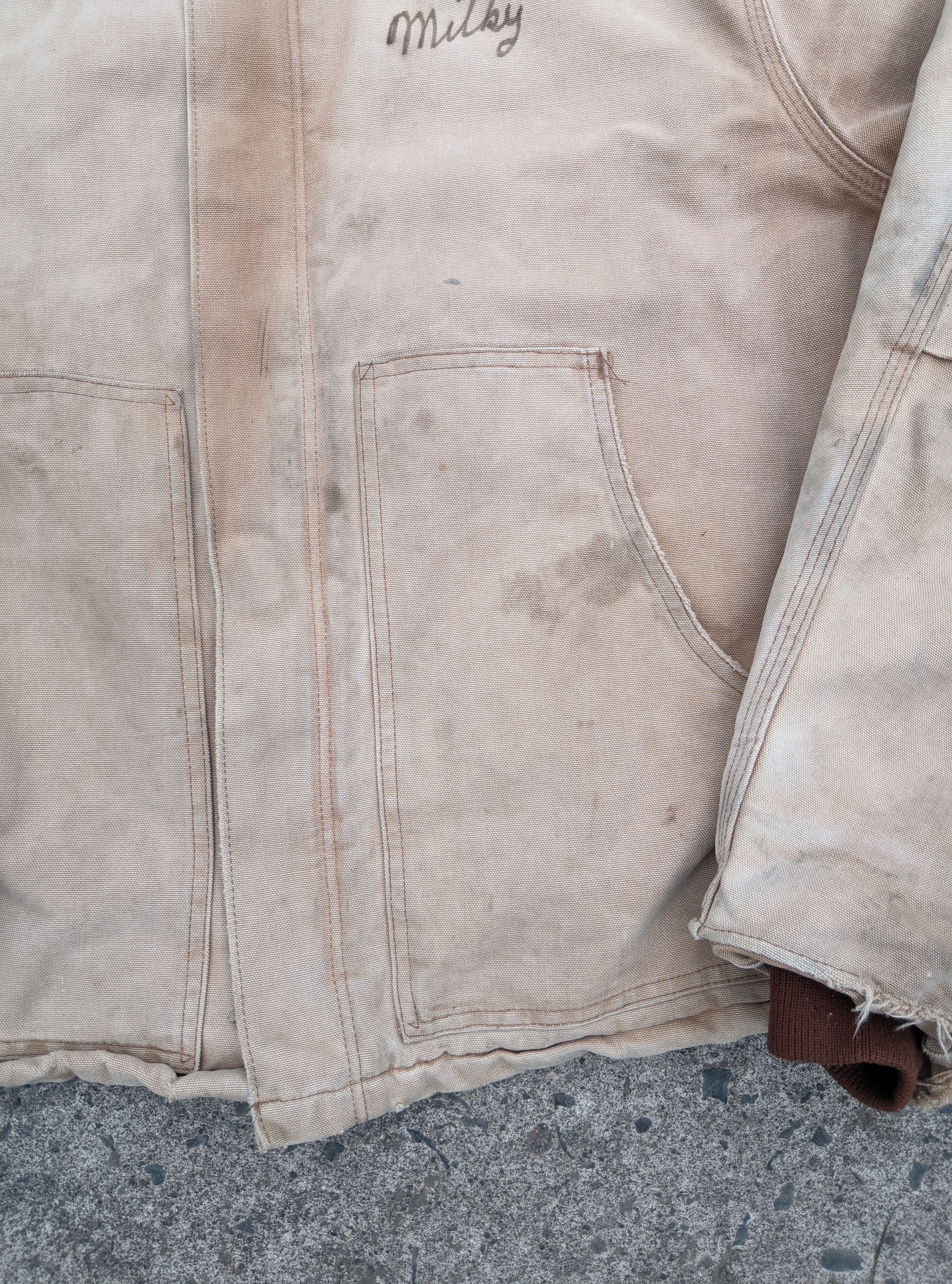 Carhartt Vintage 90s carhartt arctic detroit distressed sun fade erd Size US XL / EU 56 / 4 - 5 Thumbnail