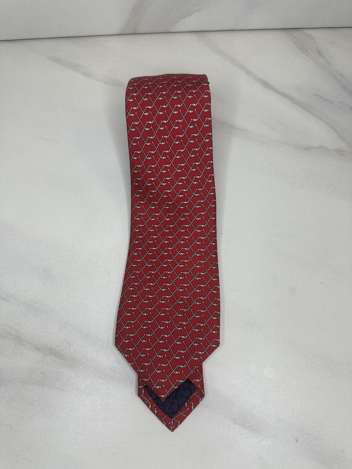 Vineyard Vines Vineyard Vines Martha’s Vineyard Hockey Stick silk tie Size ONE SIZE - 1 Thumbnail