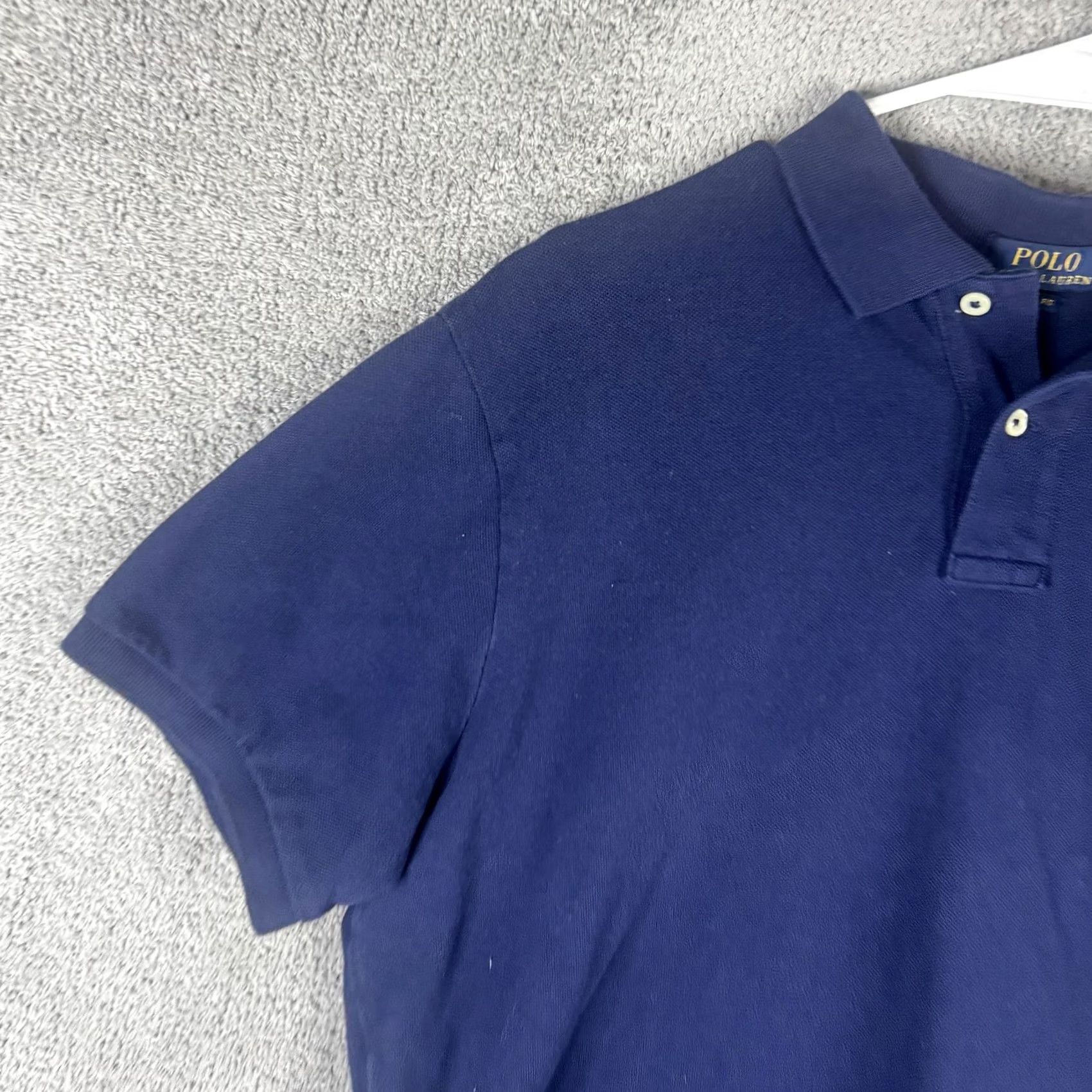 Polo Ralph Lauren Polo Ralph Lauren Polo Shirt Mens XL Blue Short Sleeve Pony Logo Casual Size US XL / EU 56 / 4 - 2 Thumbnail