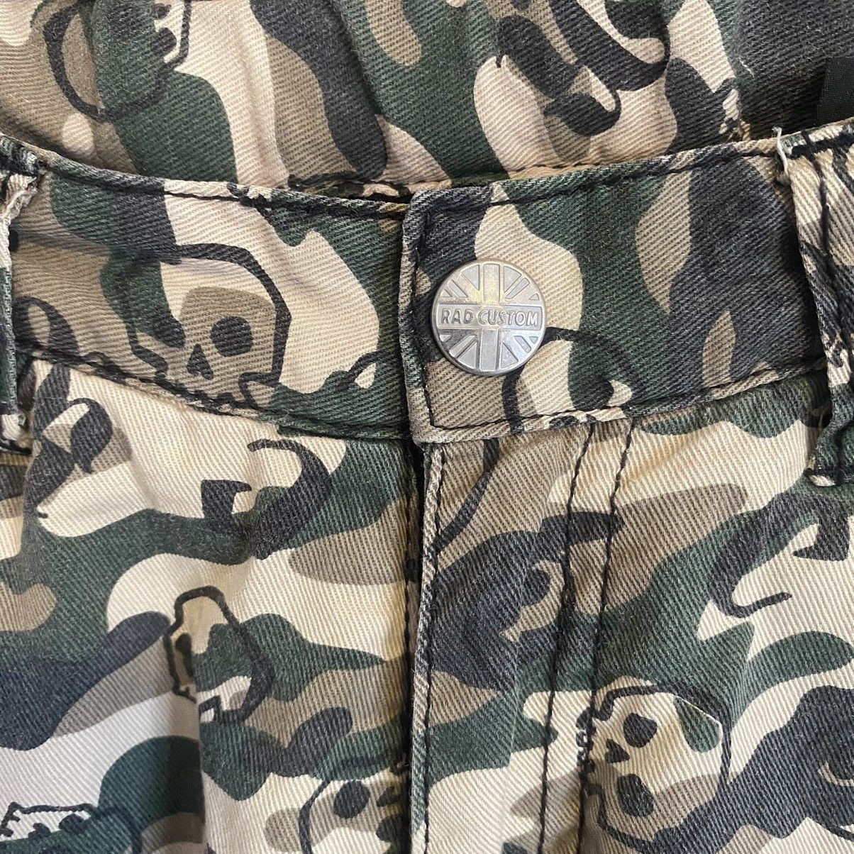 Vintage Vintage Rad Custom Special Sherpa Lined Skull Print Pants Size US 26 / EU 42 - 6 Thumbnail