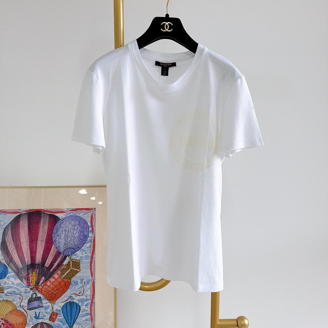 Louis Vuitton Louis Vuitton Logo Print Short Sleeve T-Shirt Size L Size L / US 10 / IT 46 - 1 Thumbnail
