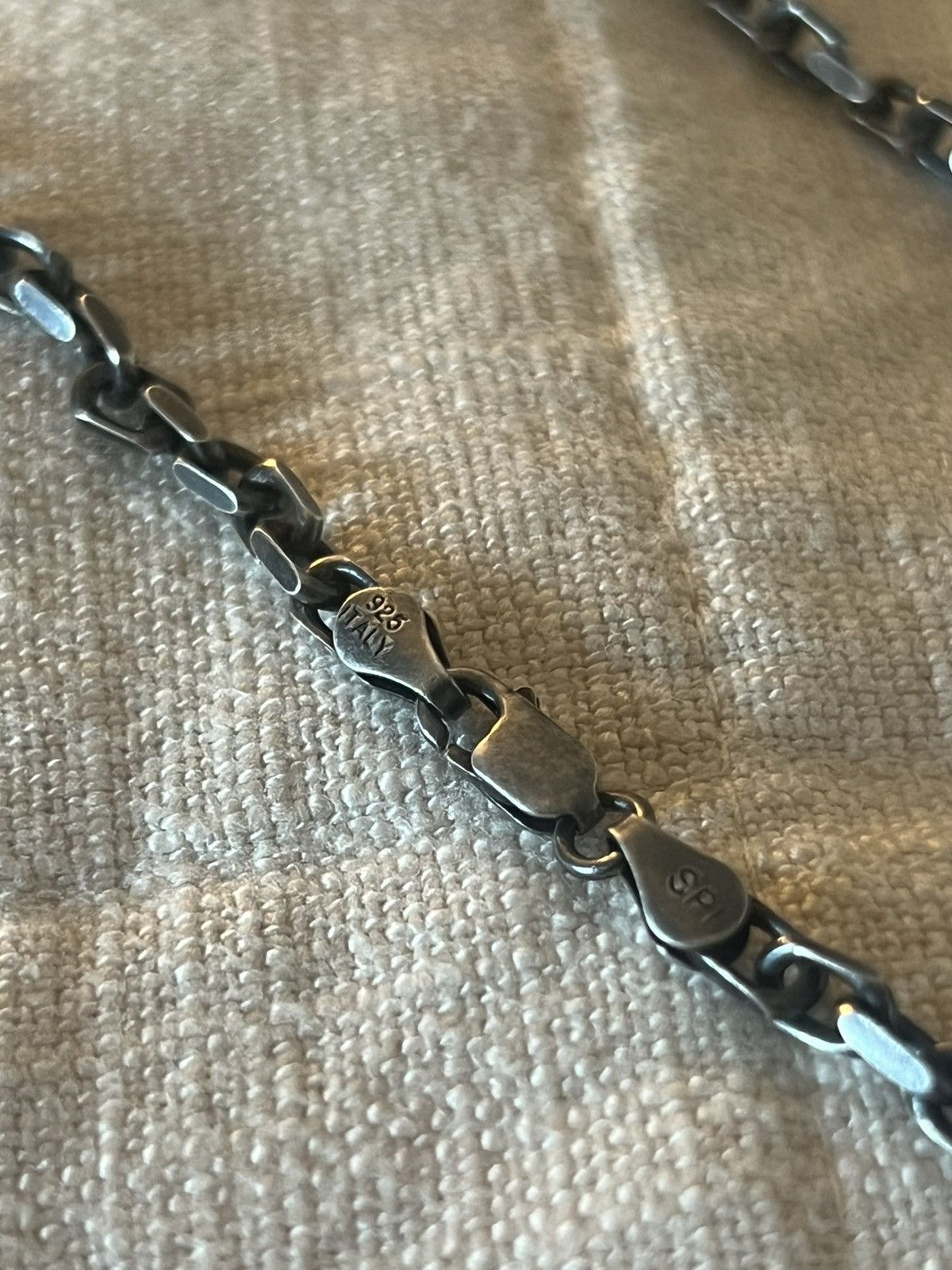 Other 24 inch Cable Link Chain Necklace .925 Sterling Silver Size ONE SIZE - 2 Thumbnail