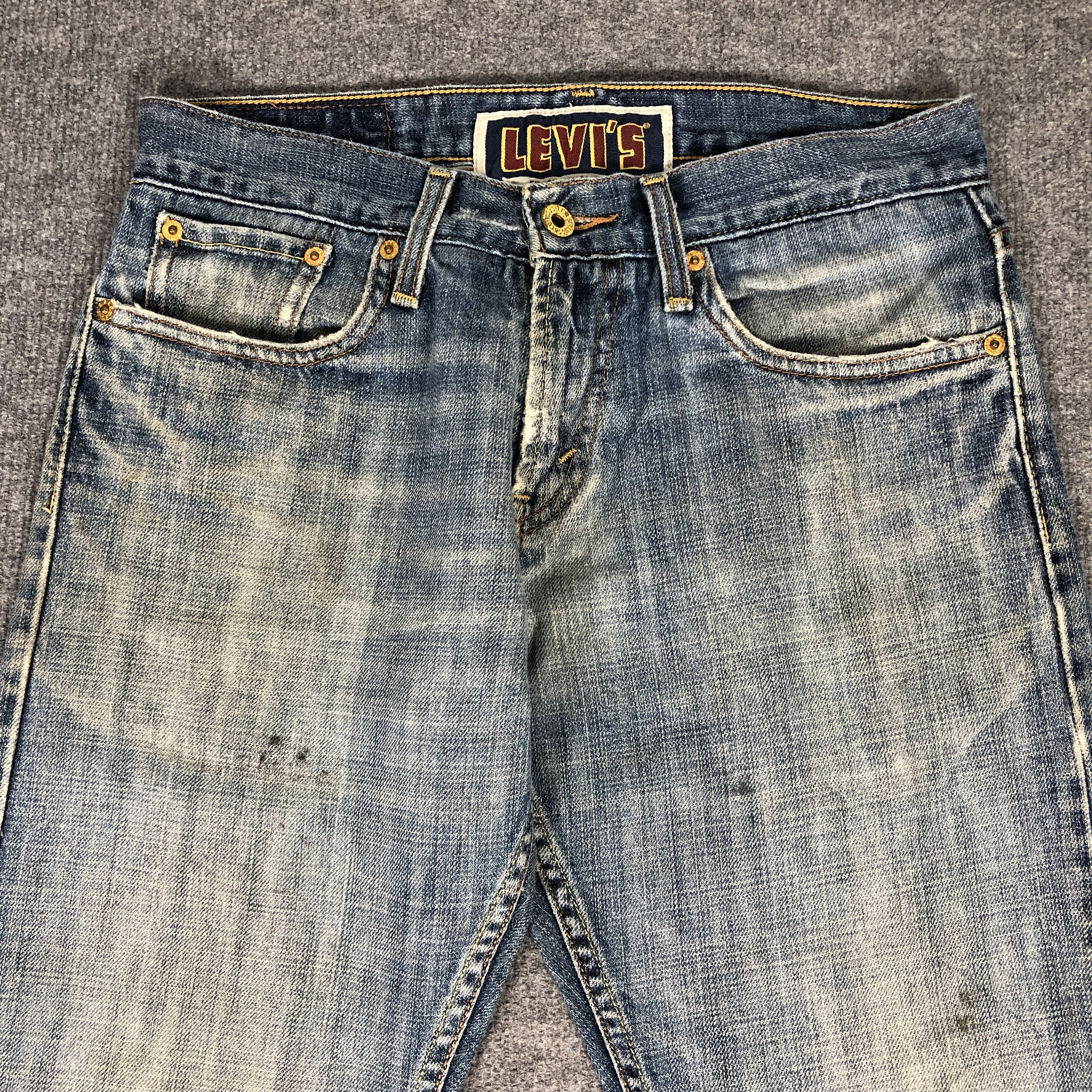 Levi's × Vintage Womens Vintage Levis 514 Jeans Slim Straight L893W Size 30" / US 8 / IT 44 - 2 Thumbnail