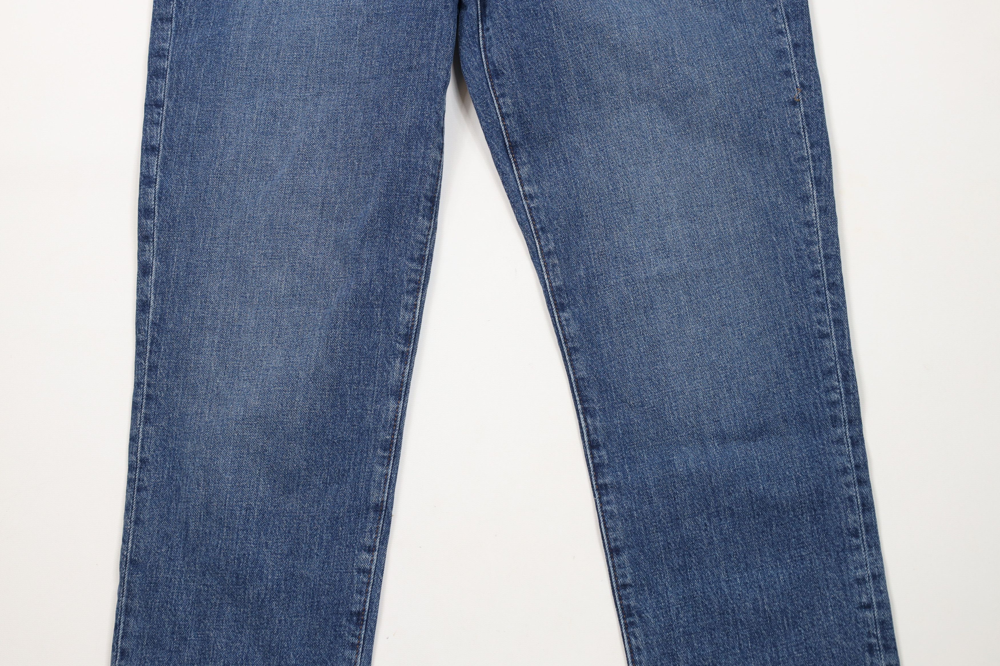 Madewell × Vintage Madewell 27 Tapered Leg Denim Trousers Jeans Blue Stretch Size 27" / US 4 / IT 40 - 3 Thumbnail
