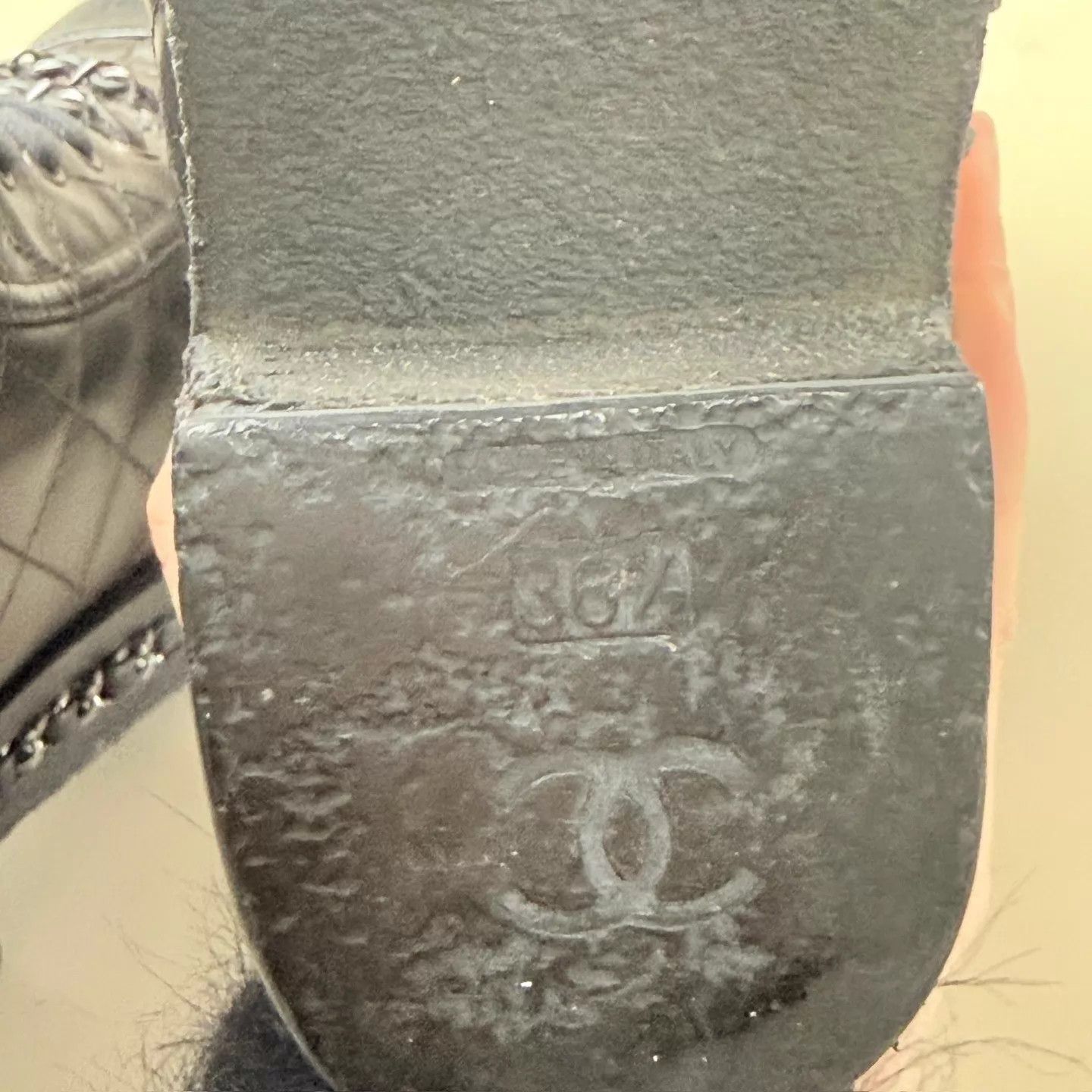 Chanel Chanel Camel Glencheck CC Short Boots 95 New Size US 6 / IT 36 - 7 Thumbnail