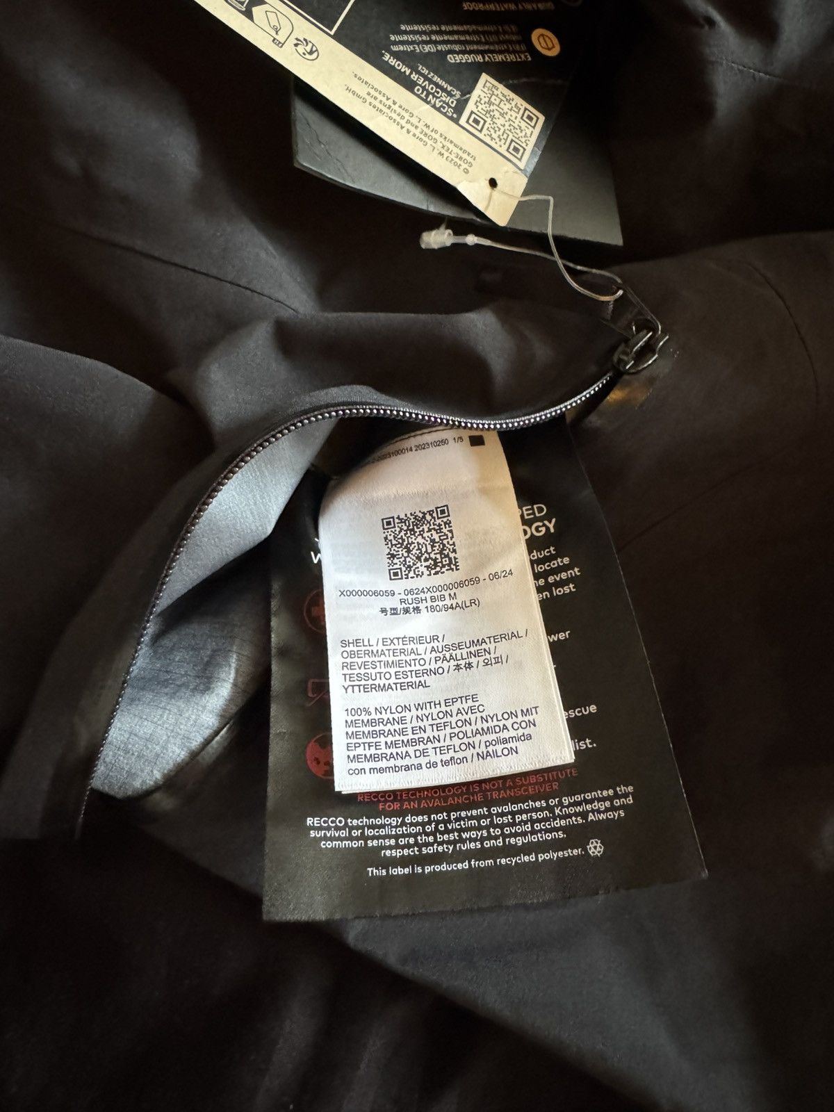 Arc'teryx Arcteryx Rush Bib pants size L Size US 42 / EU 58 - 6 Thumbnail
