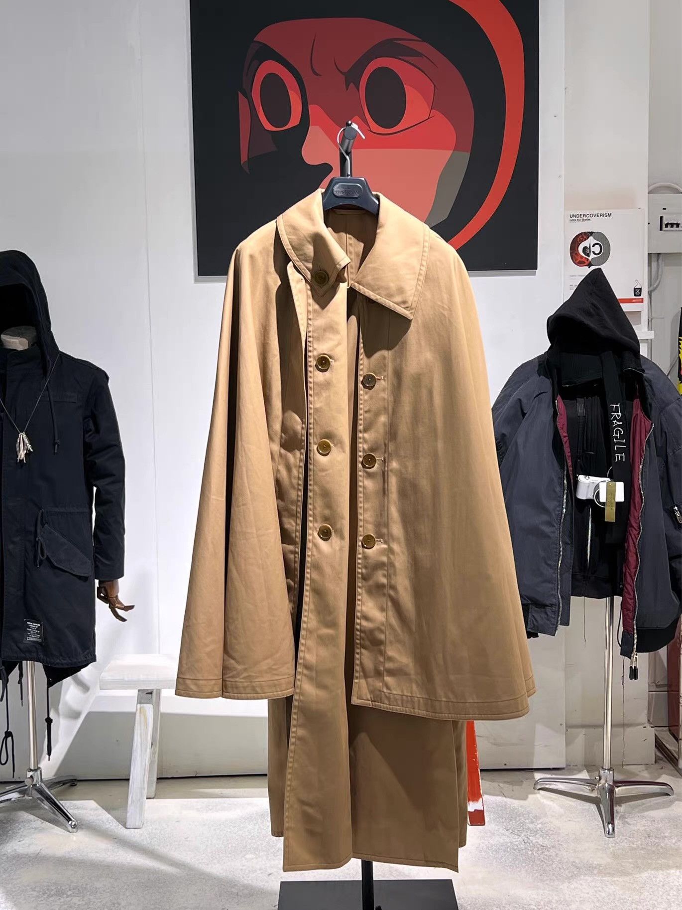 Lemaire Lemaire 19AW Runway Trench Cape Q13 Size US M / EU 48-50 / 2 - 7 Thumbnail