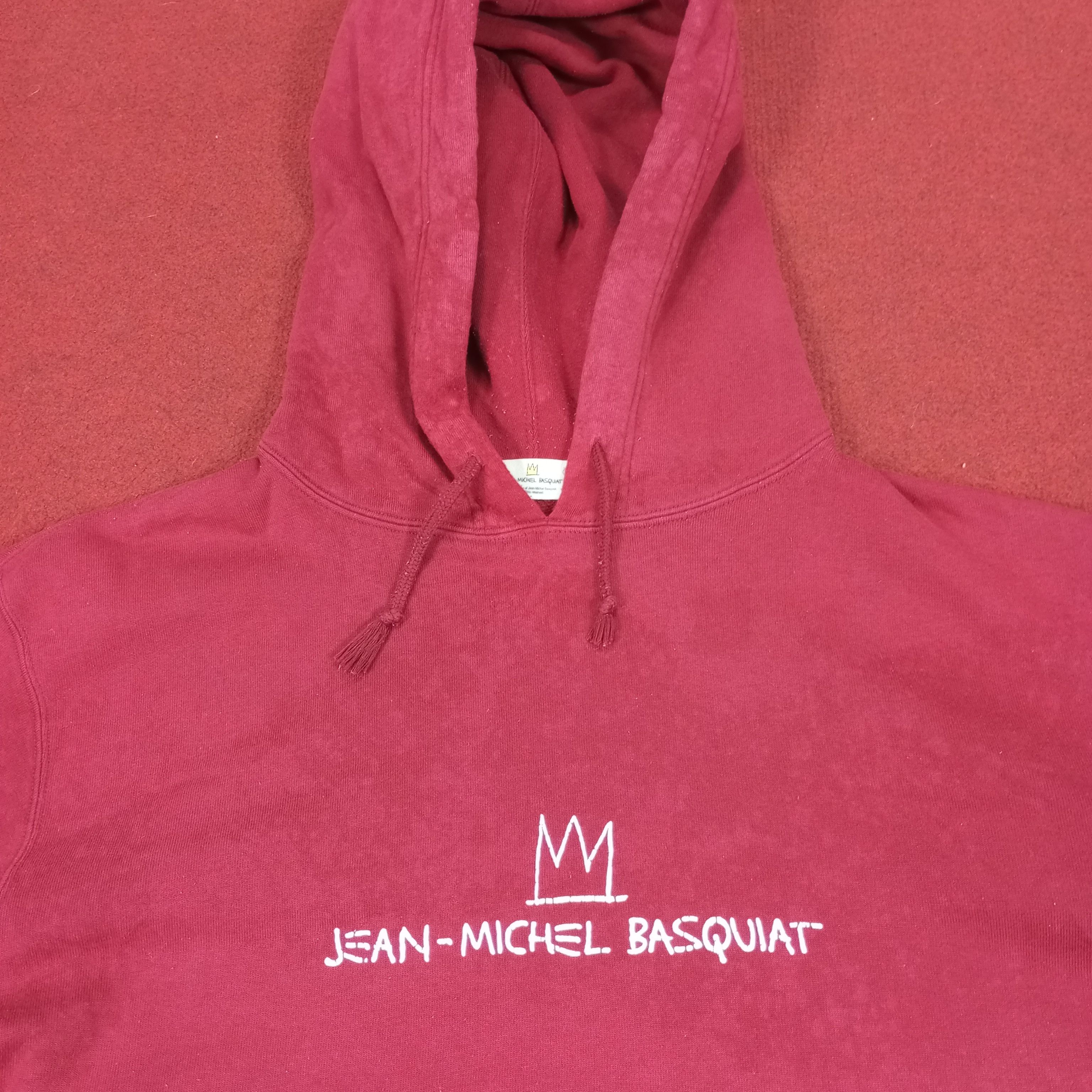 Japanese Brand × Jean-Michel Basquiat × Vintage Jean Michel Basquiat X Japanese Brand Streetwear Hoodies Size US XL / EU 56 / 4 - 8 Thumbnail
