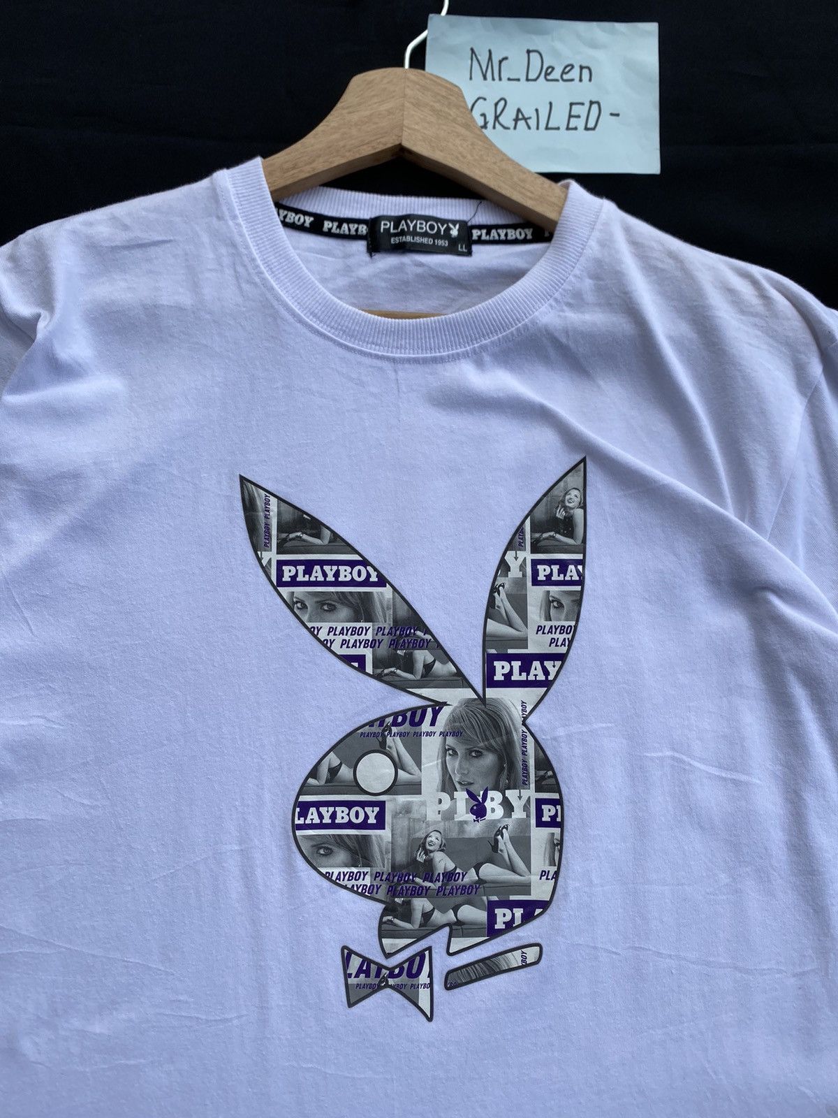 Playboy Rare Vintage Playboy Big Bunny Logo Tshirt Size US M / EU 48-50 / 2 - 1 Thumbnail