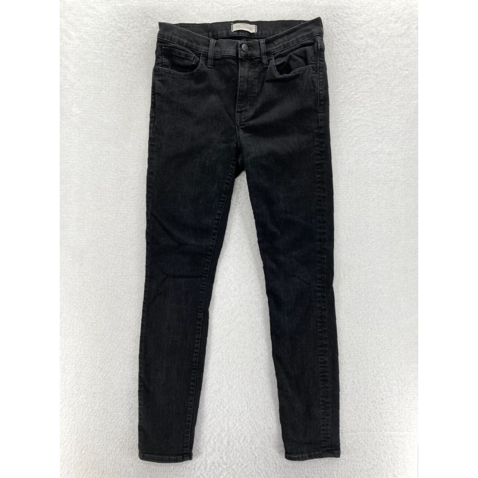 Madewell Madewell Roadtripper Jeans Women's Size 28 Black Stretch Denim Skinny Jeans Size 28" / US 6 / IT 42 - 2 Thumbnail