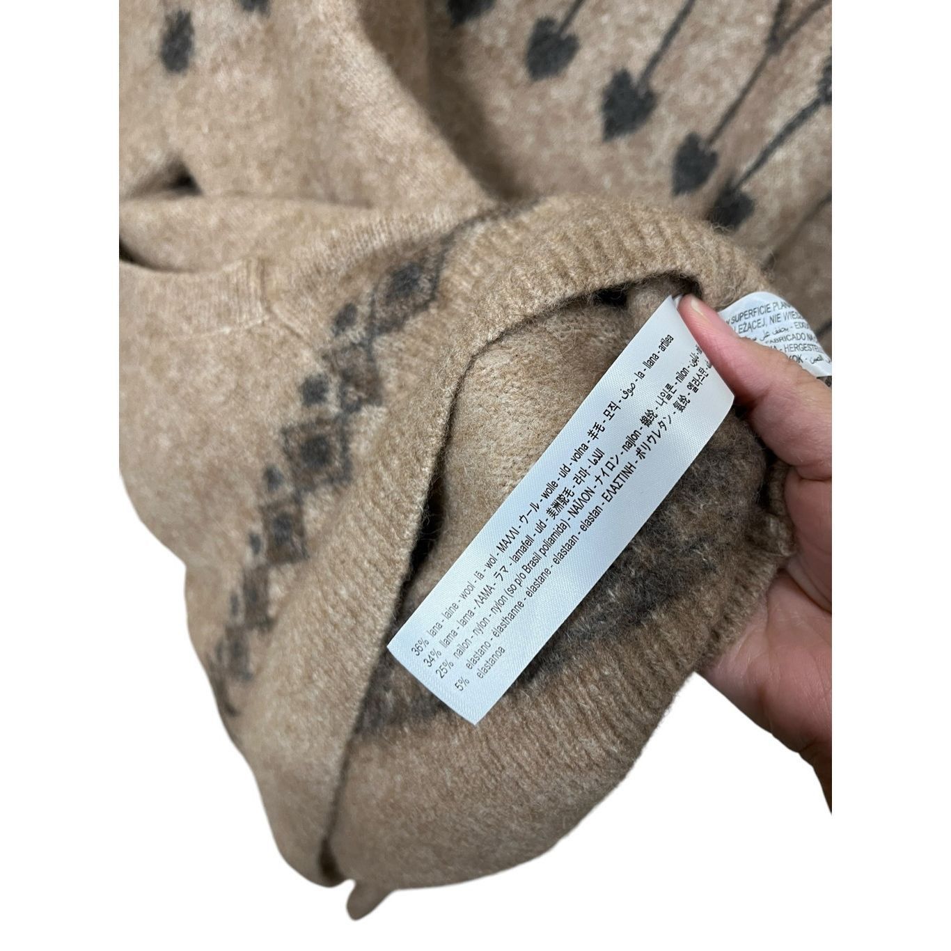 Zara Zara Wool Blend Oversized Hooded Sweater Size M-L Size L / US 10 / IT 46 - 7 Thumbnail