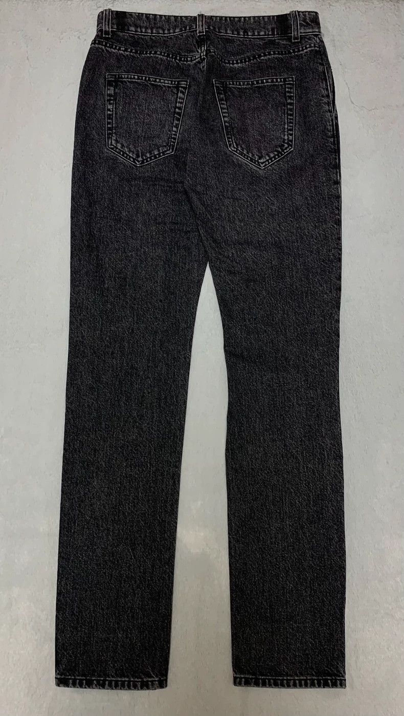 Saint Laurent Paris Saint Laurent Paris Smoke-gray knee double knife cuts dama Size US 30 / EU 46 - 2 Thumbnail
