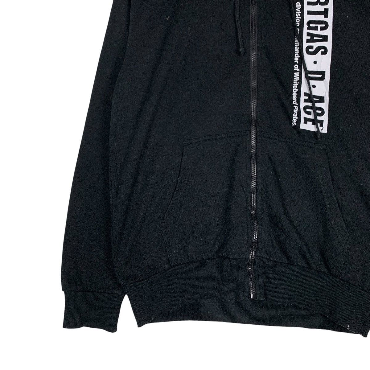 Anime ONE PIECE Portgas D Ace Graphics Zipper Hoodies #1367-C62 Size US L / EU 52-54 / 3 - 6 Thumbnail