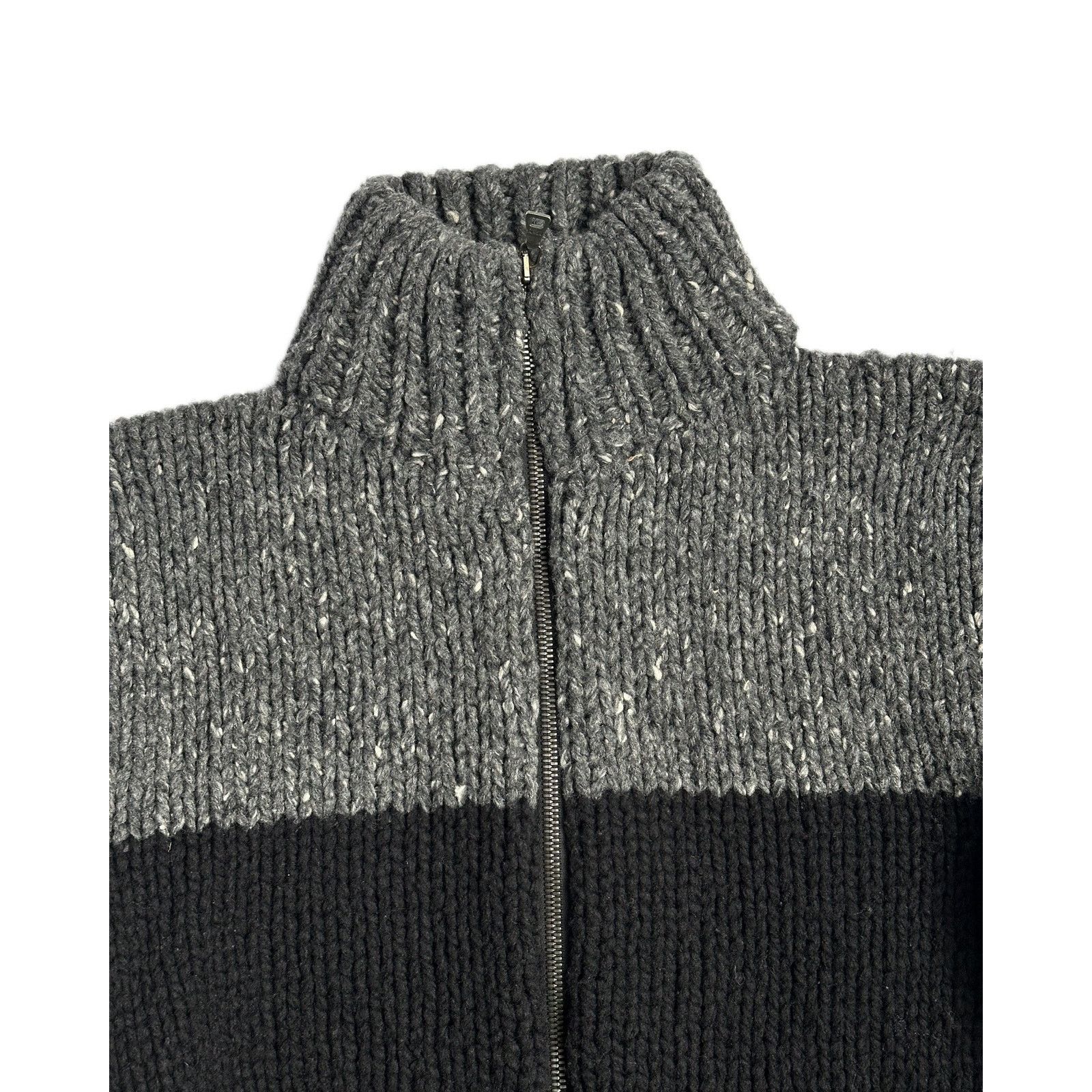 Prada Prada Sport Fair Isle Full Zip Wool Sweater Size US M / EU 48-50 / 2 - 2 Thumbnail