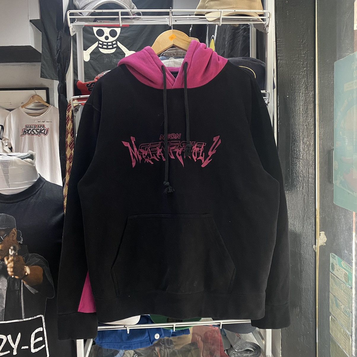 Anime × Cartoon Network × Japanese Brand Neon Genesis Evangelion Hoodie Size US XL / EU 56 / 4 - 1 Thumbnail