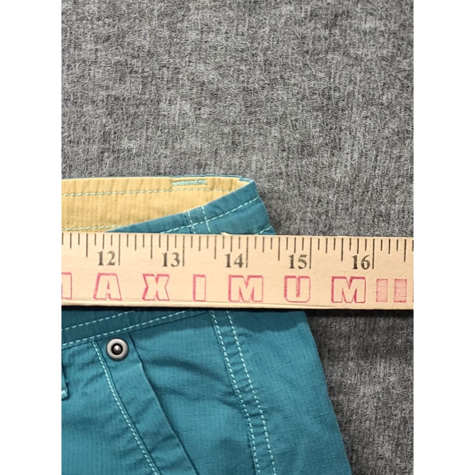 Vintage Kuhl Capri Pants Womens 4x20 Trekr Kapri Regular Fit Outdoors Hiking Stretch Capris Blue 20 in Inseam Ladies Shoes? Size 27" / US 4 / IT 40 - 3 Thumbnail