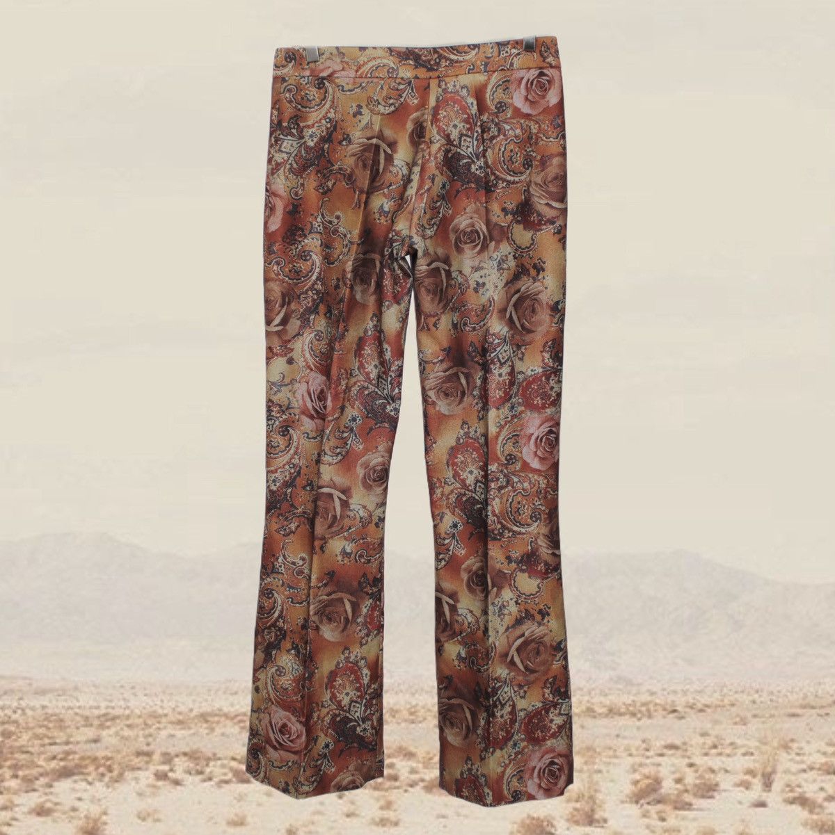 Other 🌹ROSES PAISLEY PANTS🌹 Size 27" / US 4 / IT 40 - 2 Thumbnail
