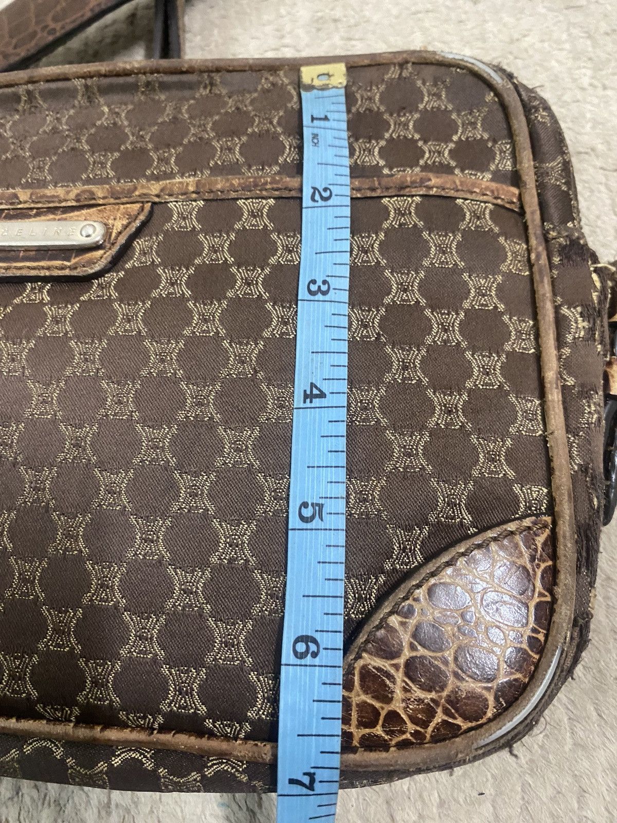 Celine Auth Vintage Celine Crossbody Sling Bag Size ONE SIZE - 19 Thumbnail