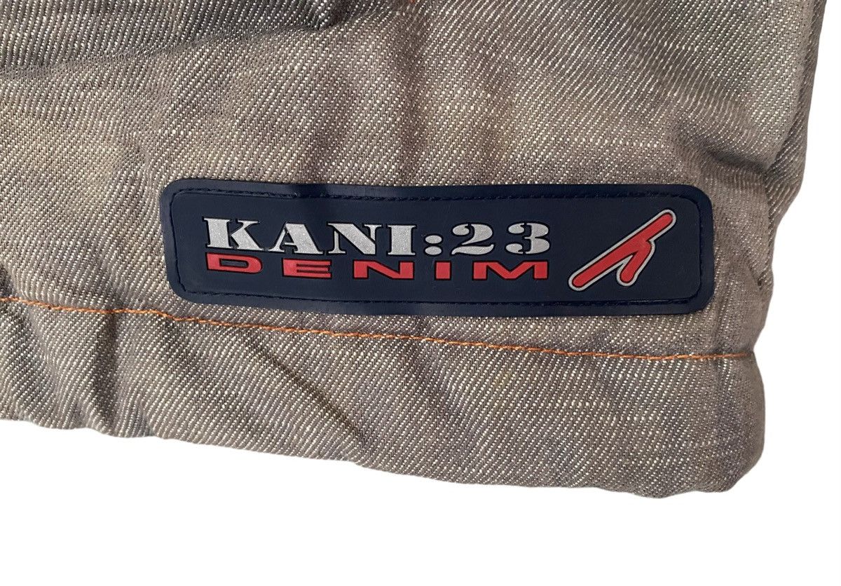 Kani Denim Bomber Zipper Jacket (XL)