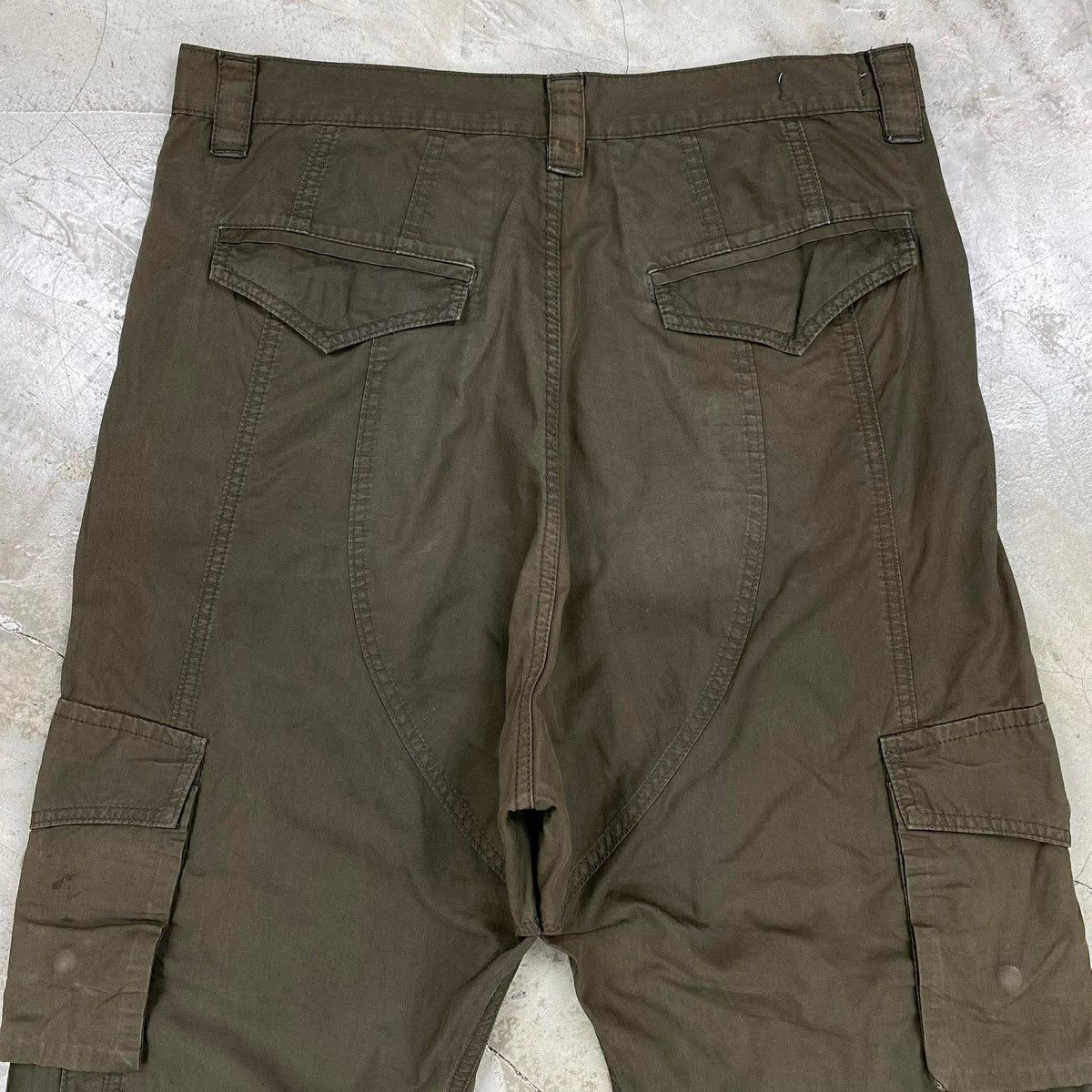 Final Home Survival Early 2000s Side Snap Cargo Pants Size US 34 / EU 50 - 11 Thumbnail