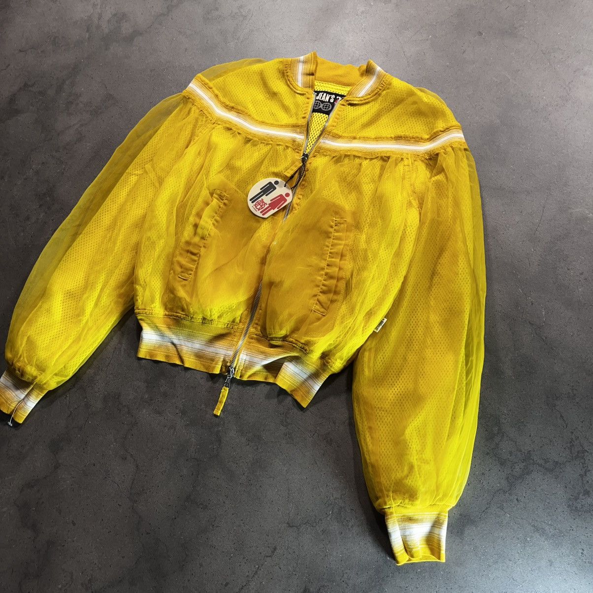 Jean Paul Gaultier Archive 90s Jean Paul Gaultier JPG Transparent Zip Jacket Size US S / EU 44-46 / 1 - 3 Thumbnail