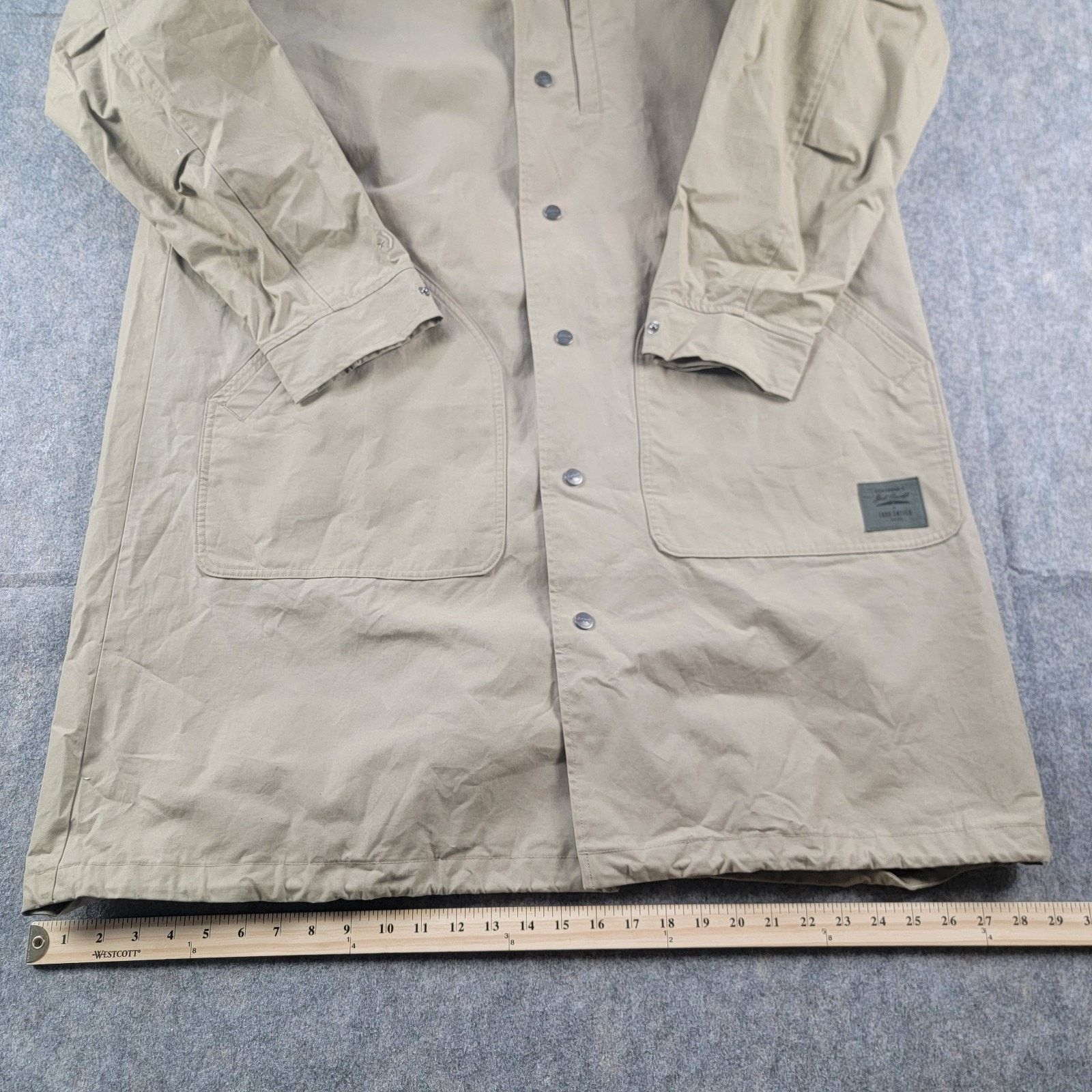 Todd Snyder x Converse Trench Jacket Parka British Millerain