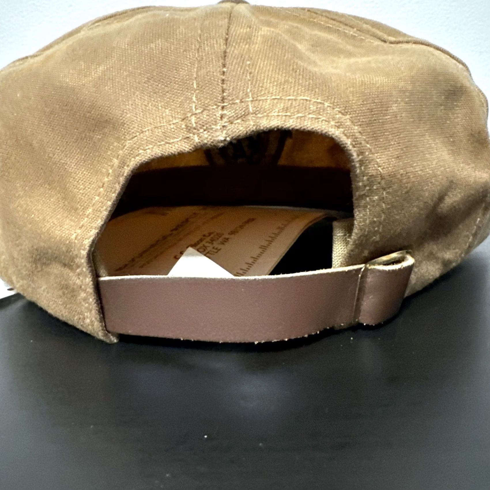 Filson VINTAGE Filson Tin Cloth Waxed Logger Cap 100th Anniversary 1897-1997 USA Made Size ONE SIZE - 6 Thumbnail