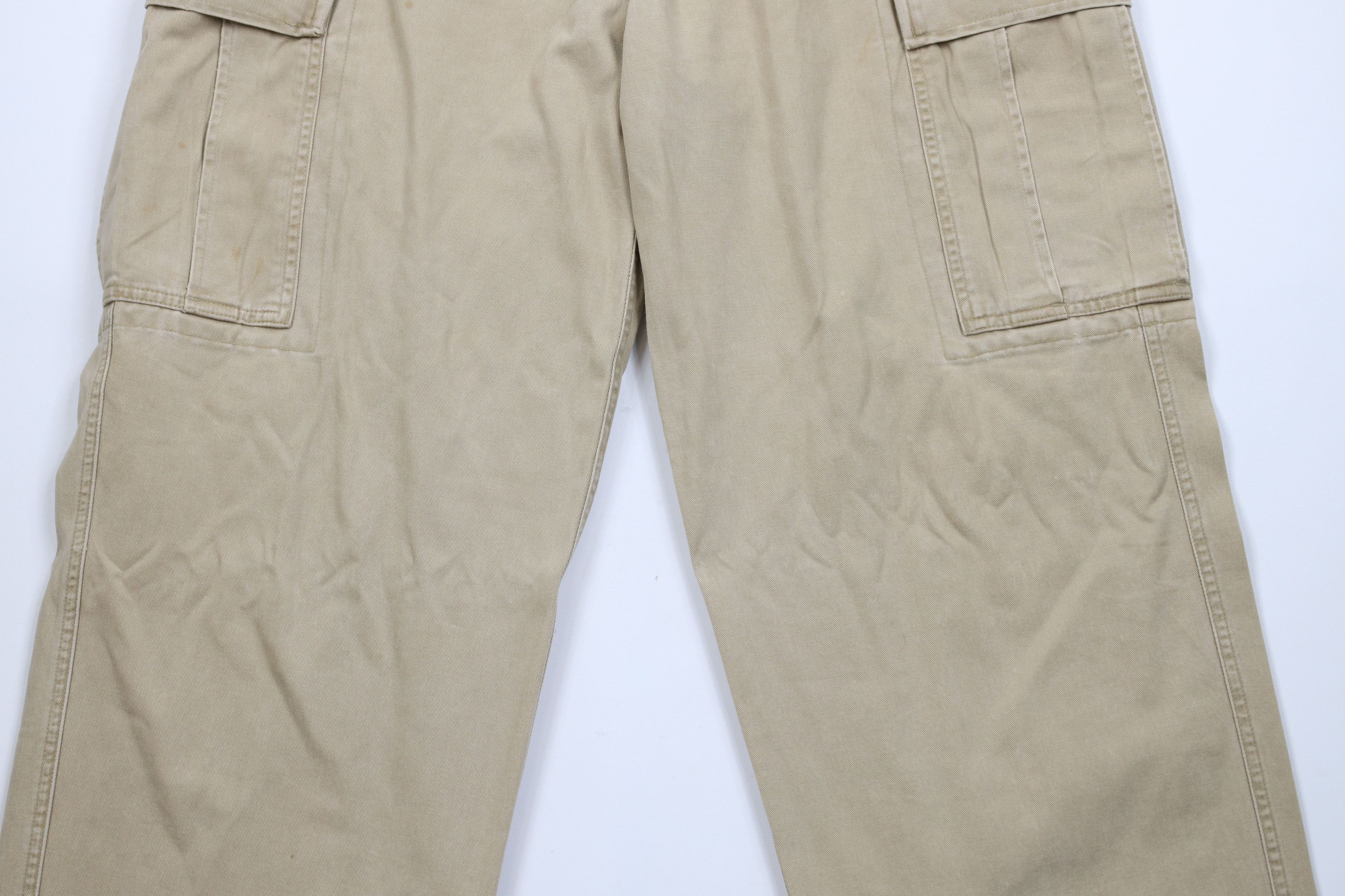 Abercrombie & Fitch Vintage 90s Abercrombie & Fitch Baggy Wide Leg Cargo Pants Size US 34 / EU 50 - 3 Thumbnail