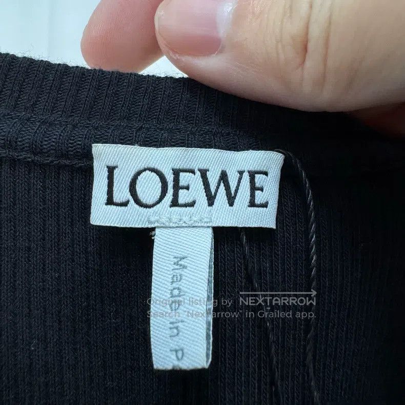 Loewe Loewe Black Embroidered Logo Vest Size M / US 6-8 / IT 42-44 - 5 Thumbnail