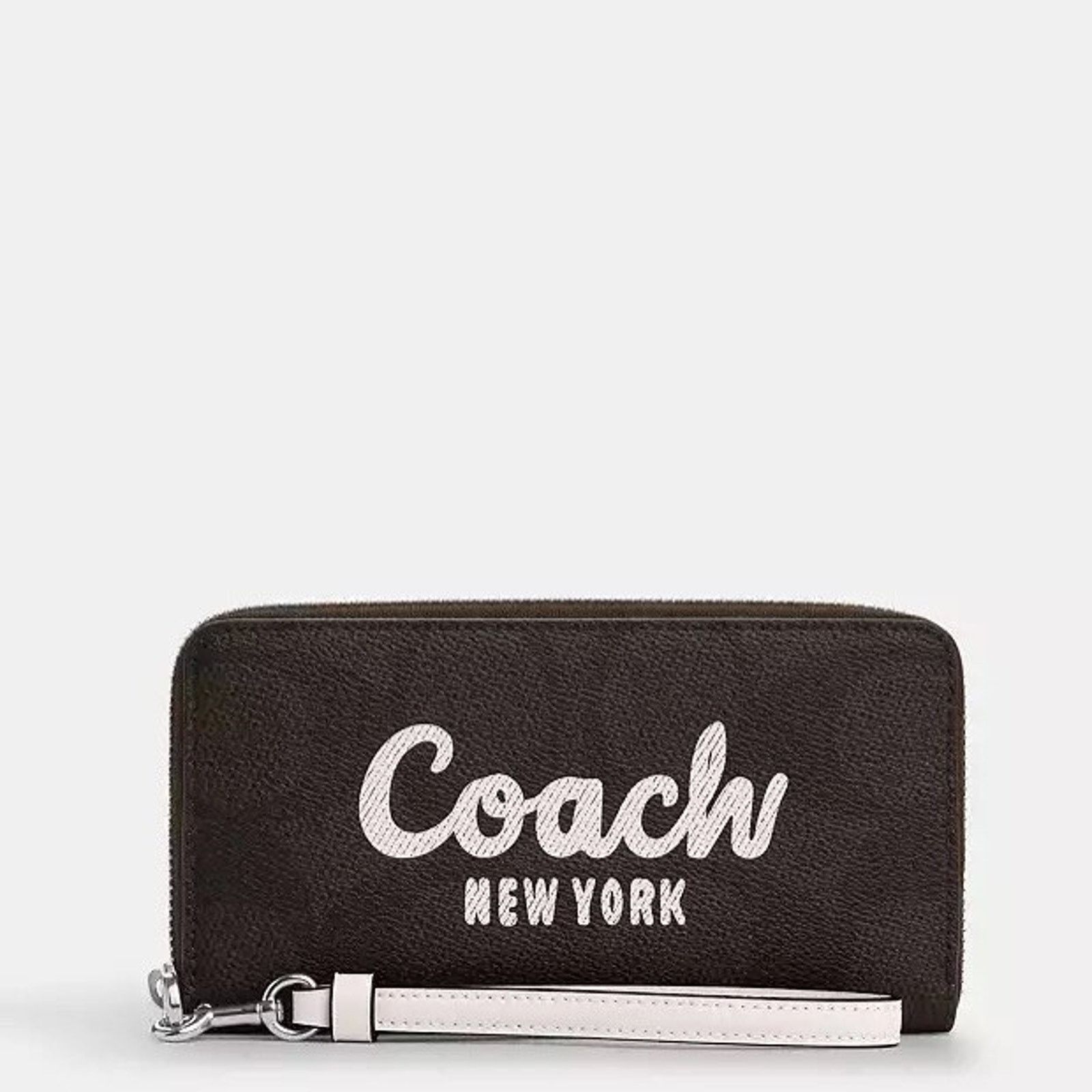 Coach NWT Coach CZ330 Long Zip Around Wallet In Signature Canvas Size ONE SIZE - 5 Thumbnail