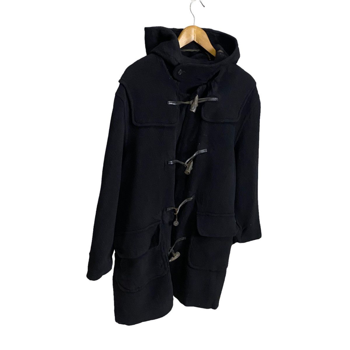 Other BROMPTON BLACK WOOL DUFFLE JACKET Size US M / EU 48-50 / 2 - 6 Thumbnail