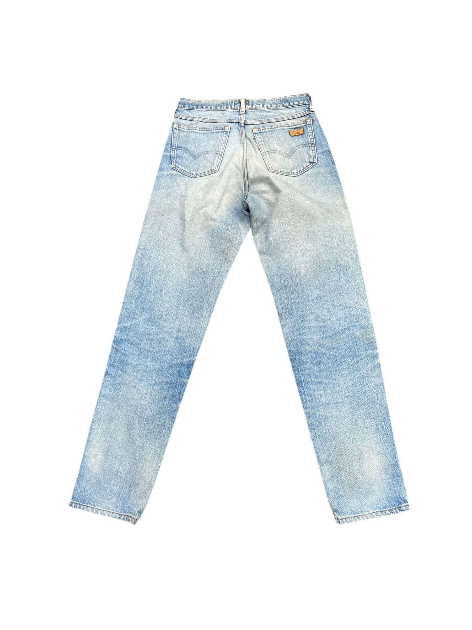 Levi's Vintage 1992 Levis 636 E Faded Distresed Size US 29 - 4 Thumbnail
