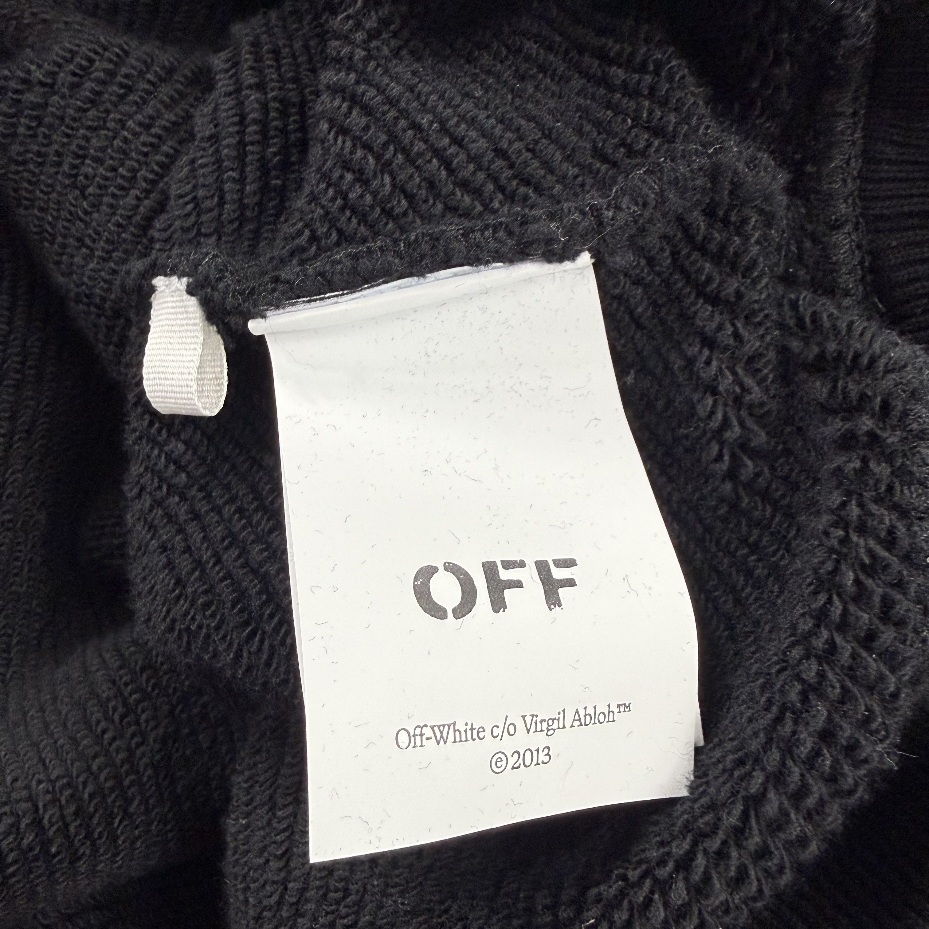 Off-White Off-White Black OFF Logo Organic Cotton Hoodie Mens Large Size US L / EU 52-54 / 3 - 6 Thumbnail
