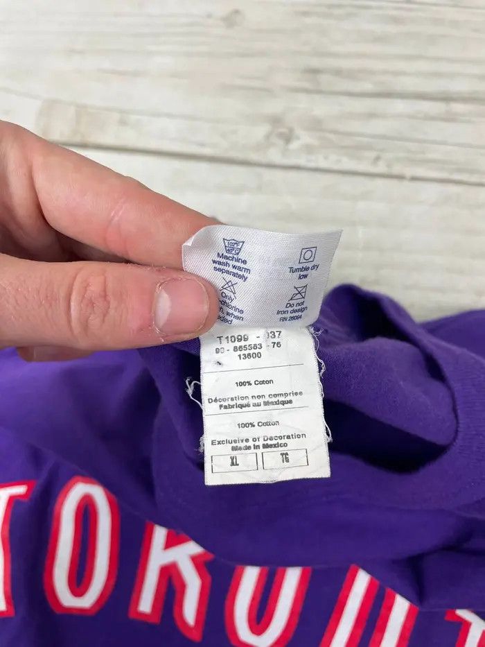 Champion Vintage Champion Toronto Raptors Carter #15 NBA Jersey Size US XL / EU 56 / 4 - 10 Thumbnail