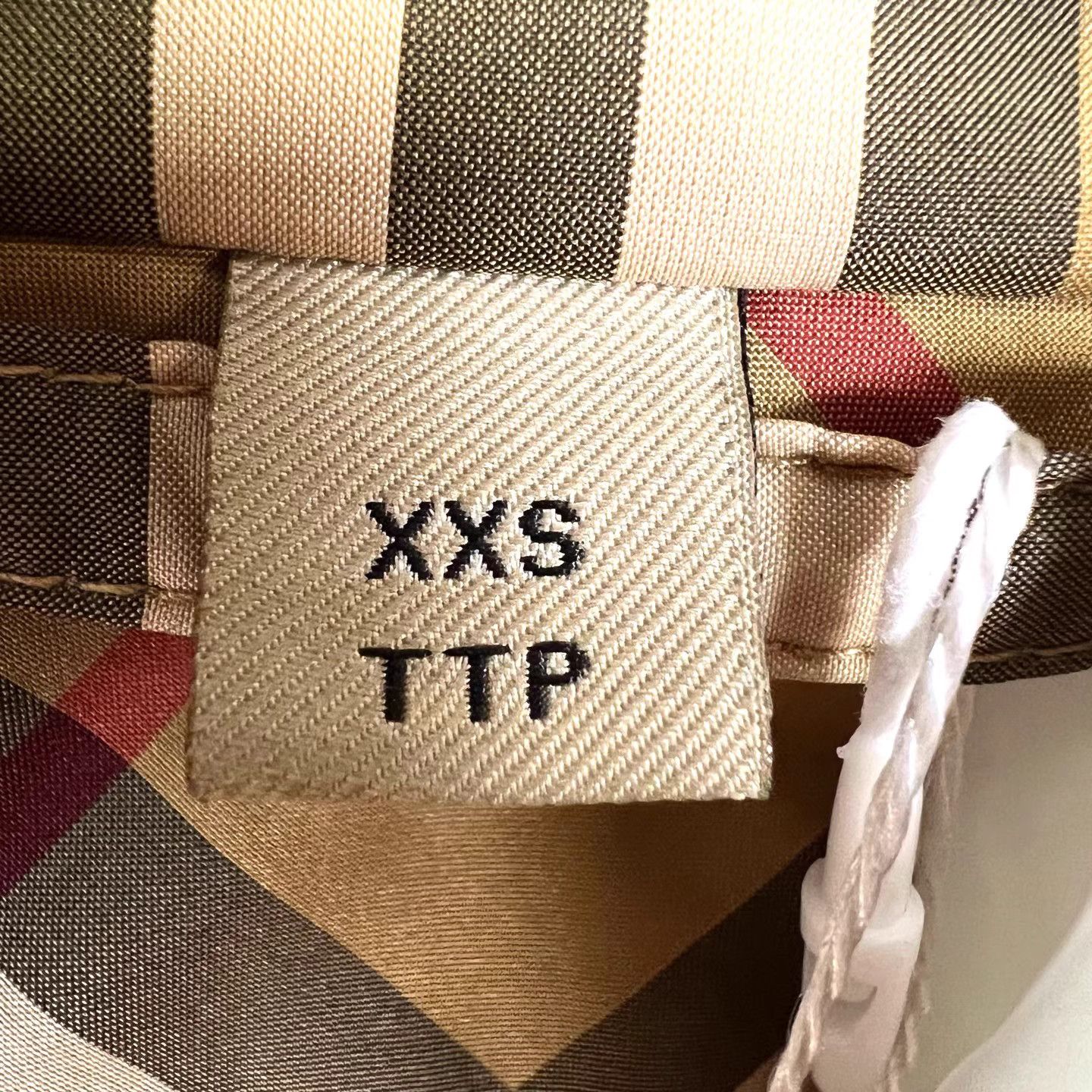 Burberry Burberry Check Stand Collar Zip-Up Long Sleeve Jacket K12 Size XXS / US 00 / IT 34 - 5 Thumbnail