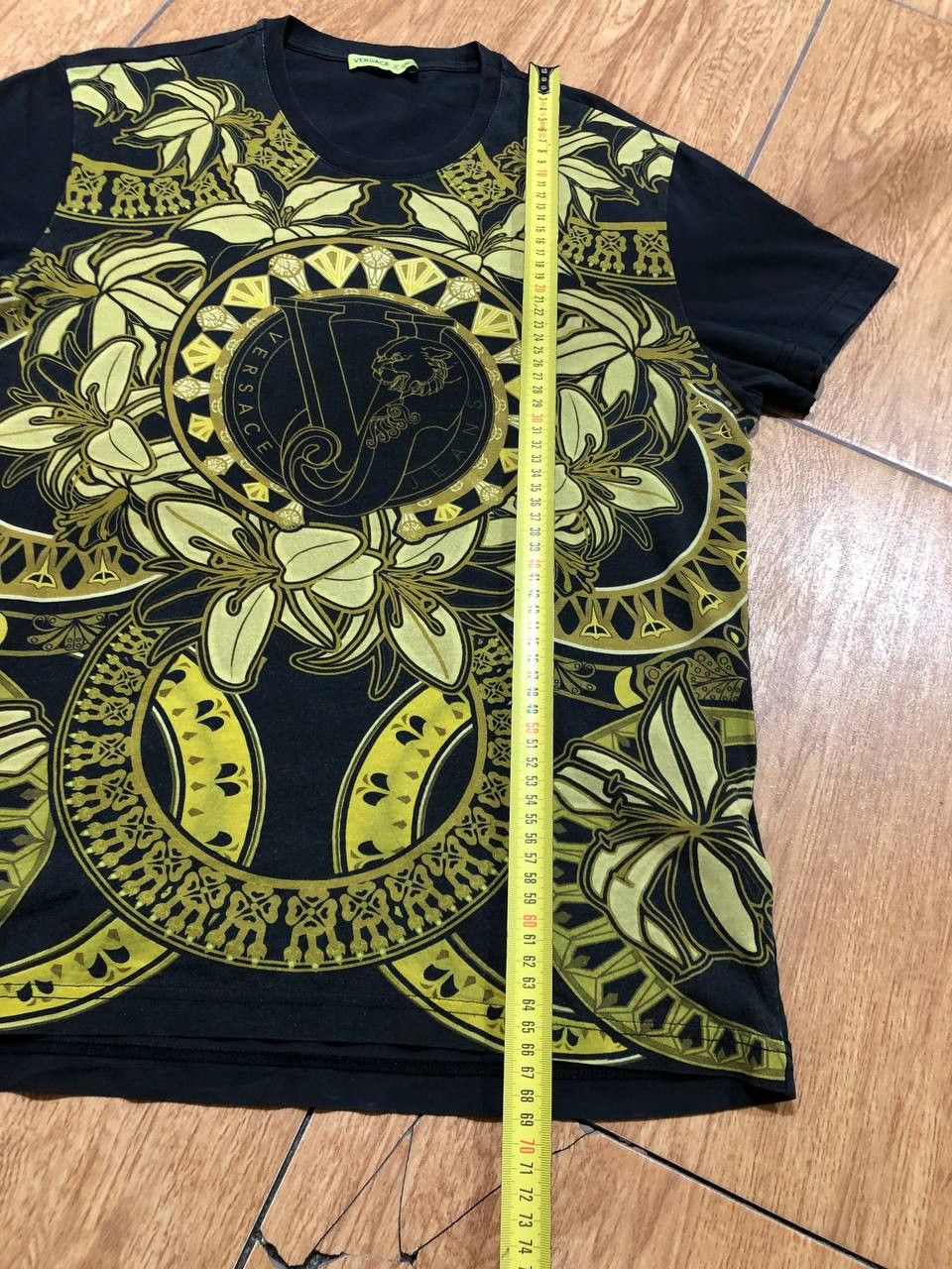 Versace Jeans Couture Versace Jeans Overprint Big Logo Luxury T-Shirt Size US M / EU 48-50 / 2 - 10 Thumbnail