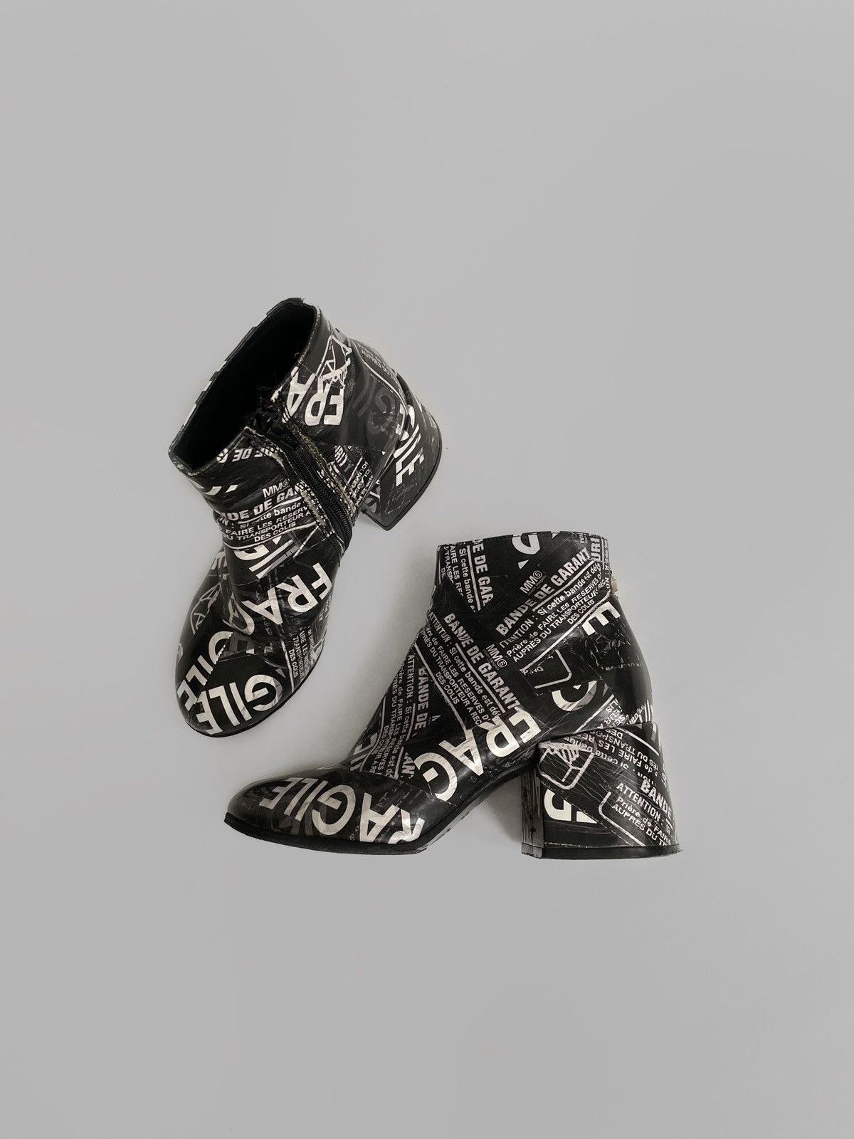Maison Margiela Maison Margiela MM6 heels monogram shoes Size US 6.5 / IT 36.5 - 1 Thumbnail