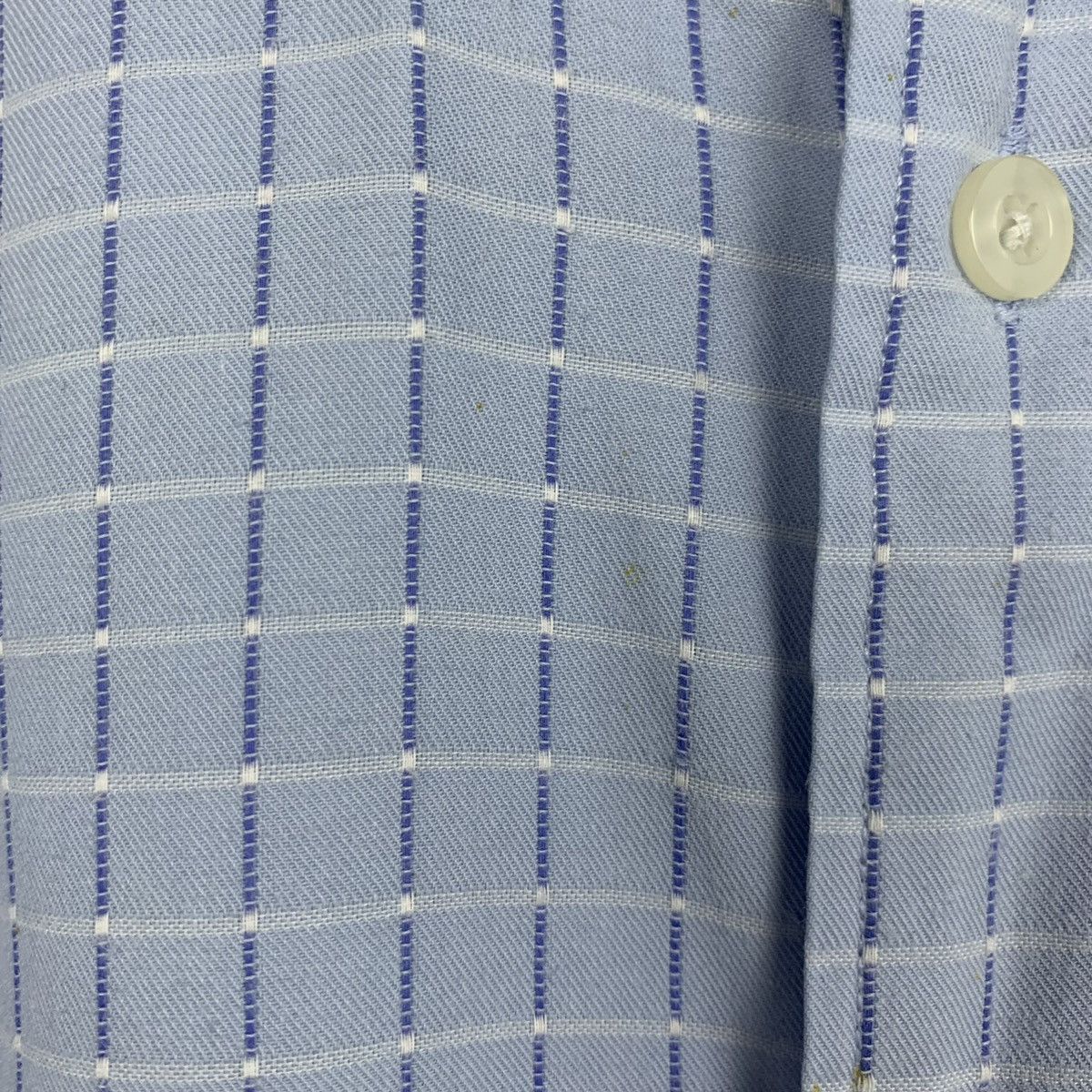 Yves Saint Laurent Vintage Yves Saint Laurent Plaid Shirt Long Sleeve Size XL Size US XL / EU 56 / 4 - 15 Thumbnail