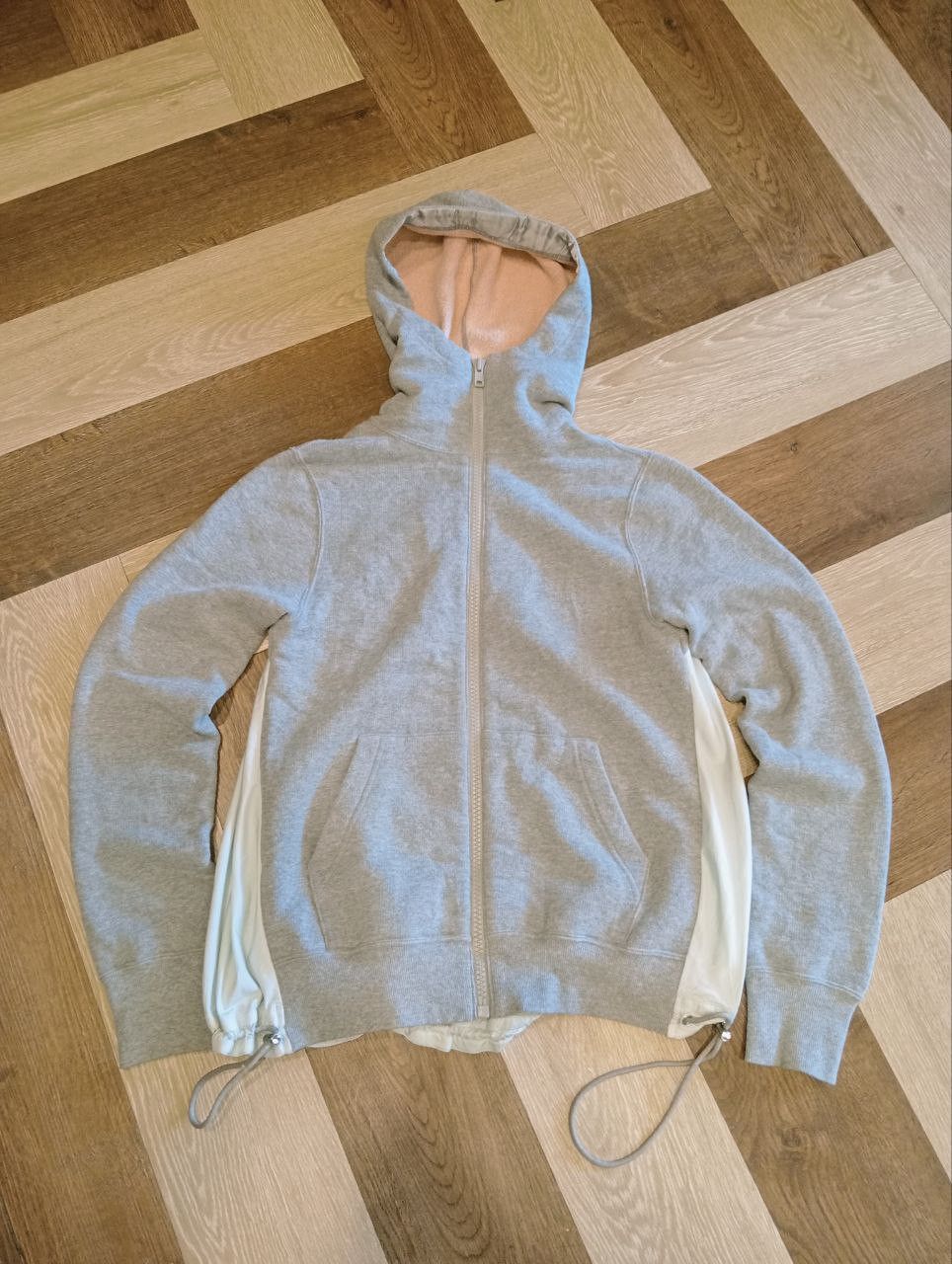 Sacai SACAI SPONGE SWEAT X NILON TWILL HOODIE Size M / US 6-8 / IT 42-44 - 1 Thumbnail