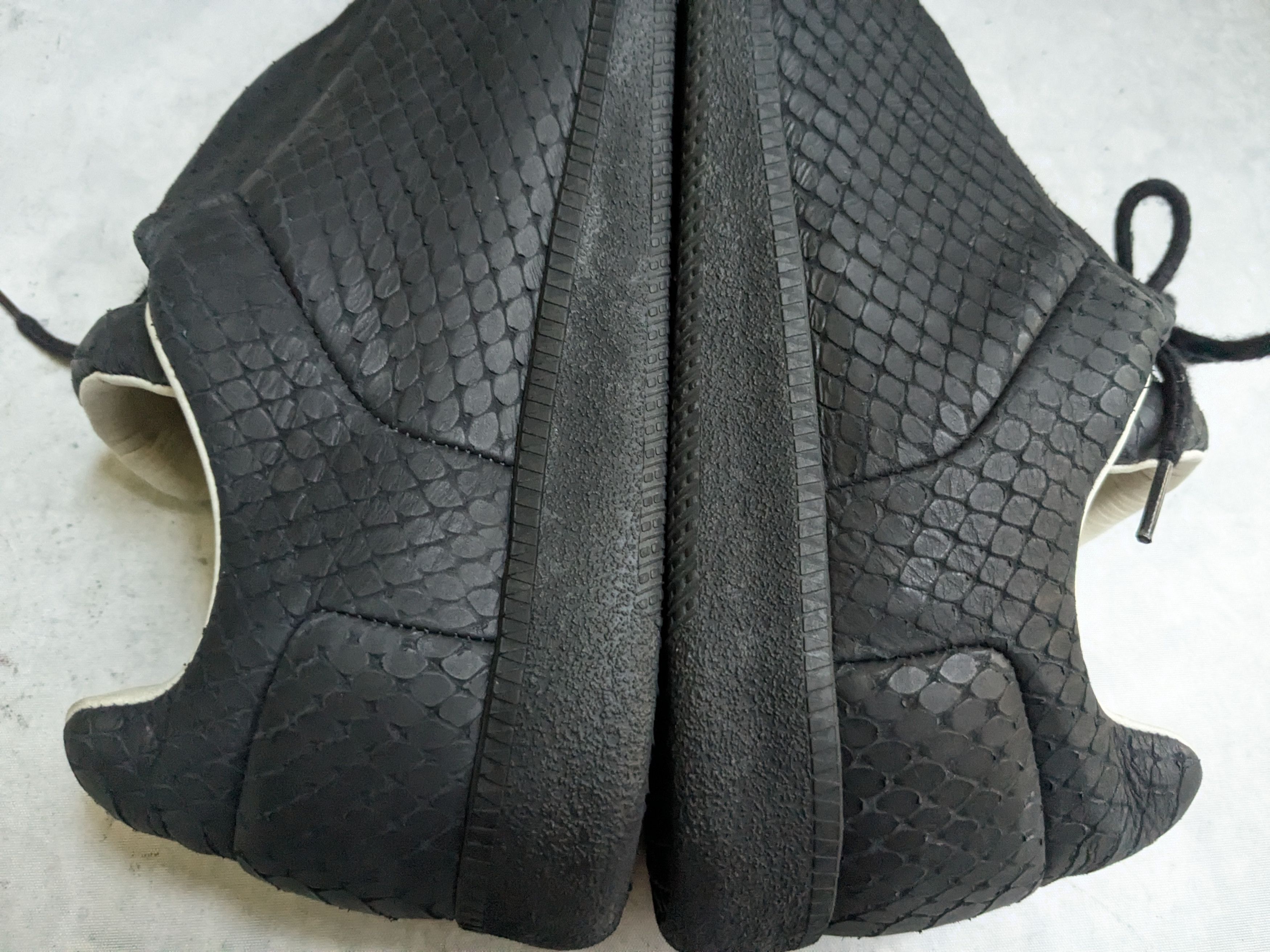 Maison Margiela Maison Margiela Future Black 13 46 Low Tops Snake Leather Size US 13 / EU 46 - 12 Thumbnail