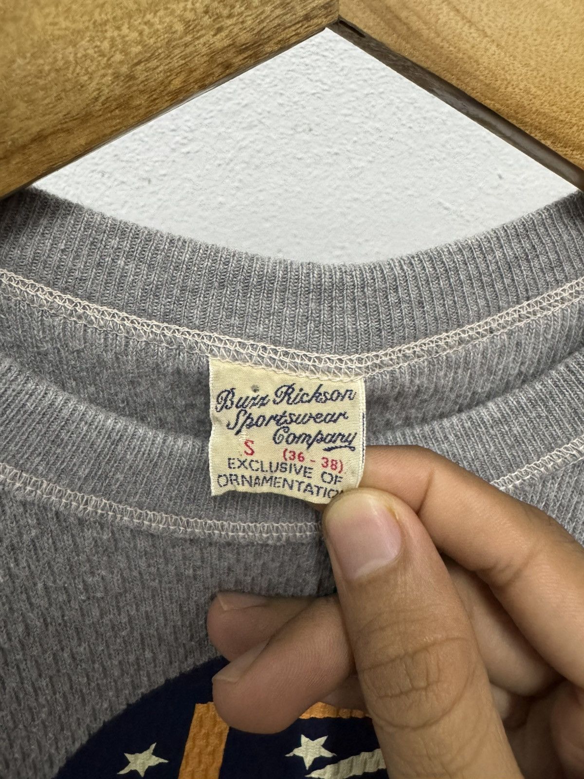 Buzz Rickson's × Japanese Brand × Toyo Enterprises Buzz Rickson’s Nagoya Air Base LS Shirt Size US S / EU 44-46 / 1 - 3 Thumbnail