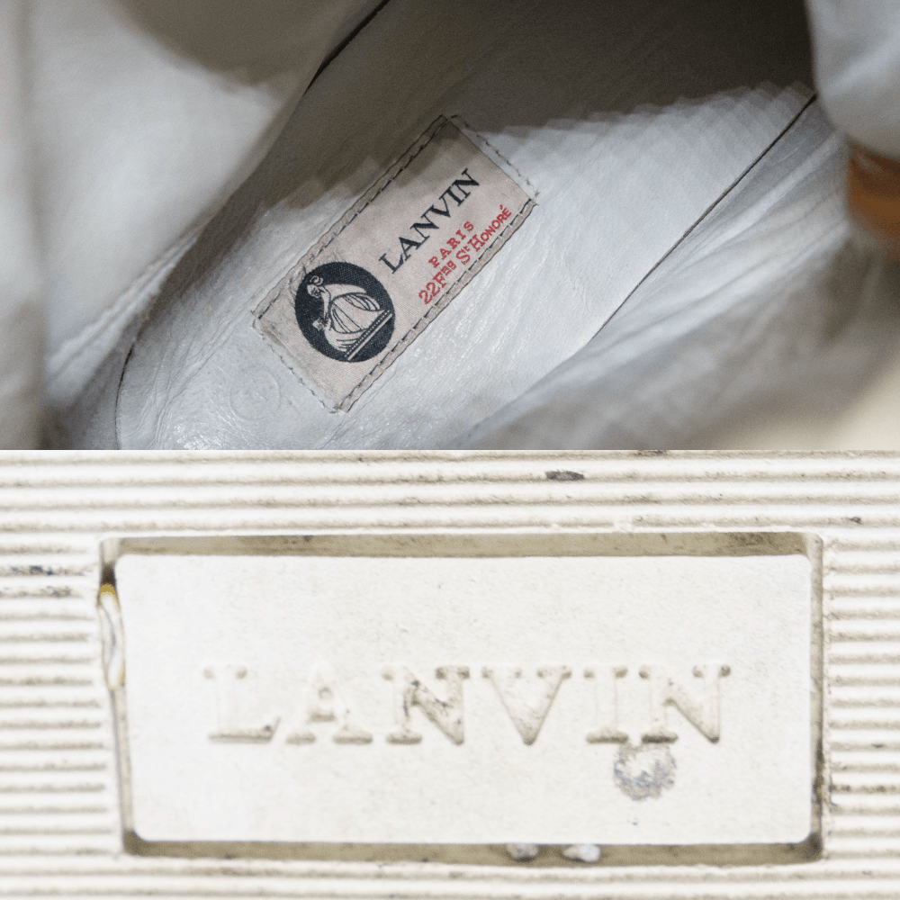 Lanvin 00S Leather Hi-Top Sneakers Vintage Size US 9 / EU 42 - 8 Thumbnail