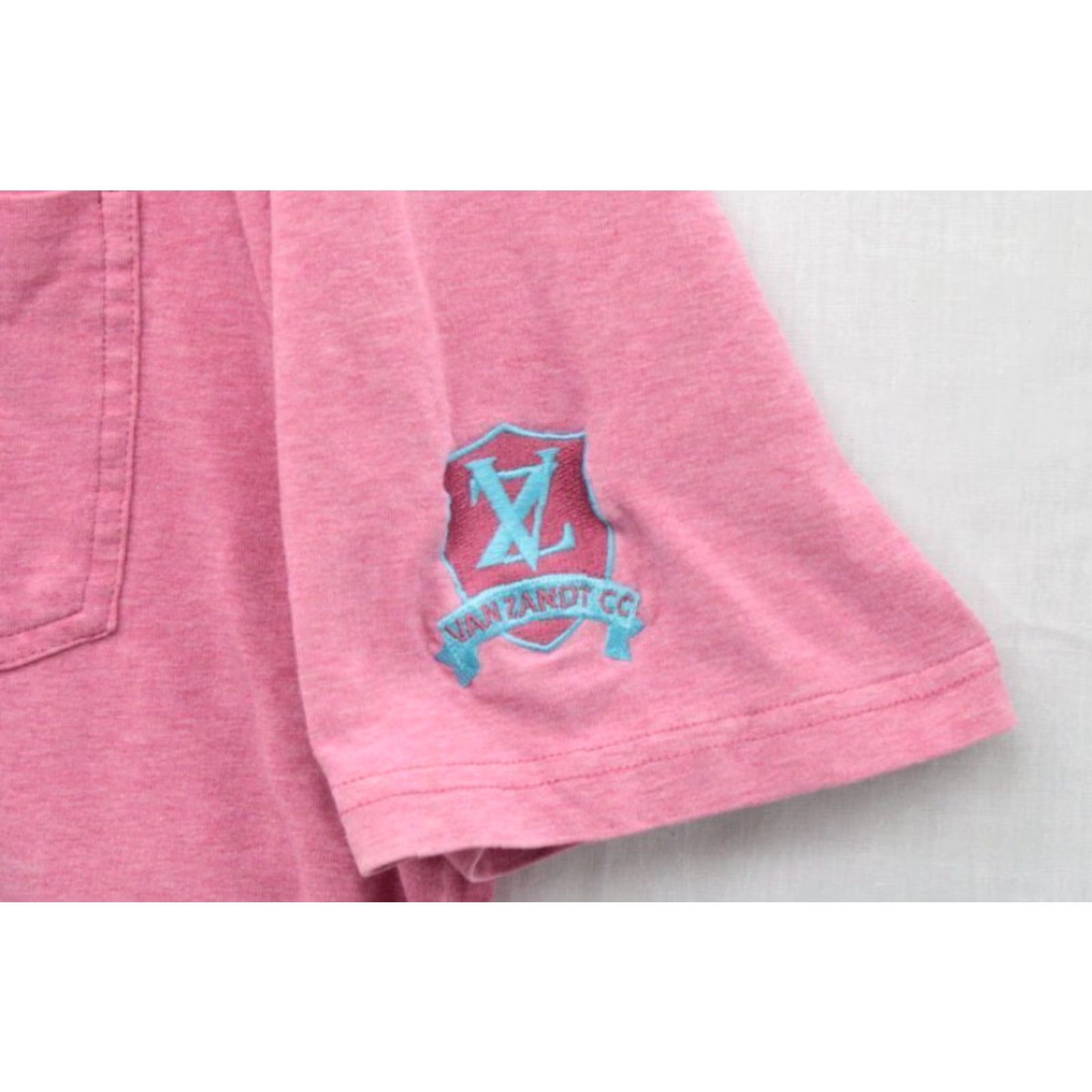johnnie-O VINTAGE Johnnie O Polo Shirt Men's Medium Pink Embroidered Logo Golf Pocket Shirt Size US M / EU 48-50 / 2 - 4 Thumbnail