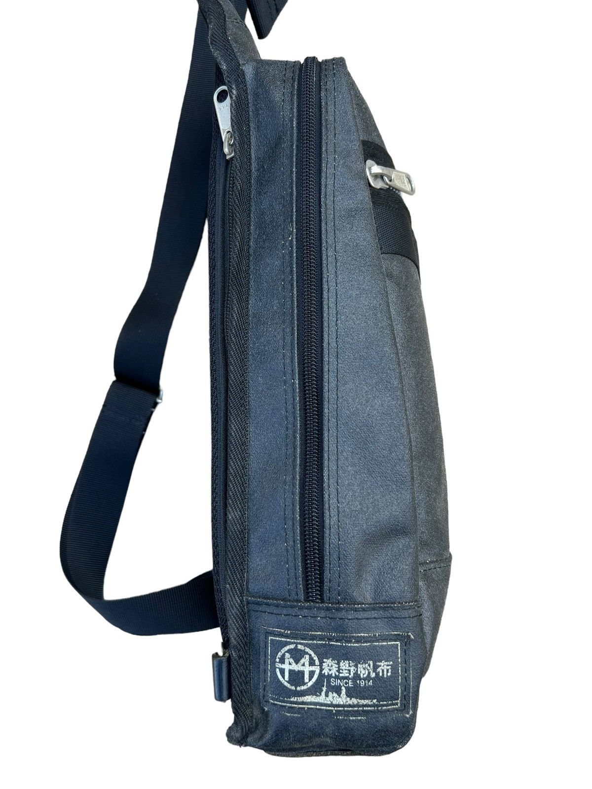 Japanese Brand × Leather Vintage SEAL Japan Waxed Canvas Leather Crossbody Bag Size ONE SIZE - 10 Thumbnail