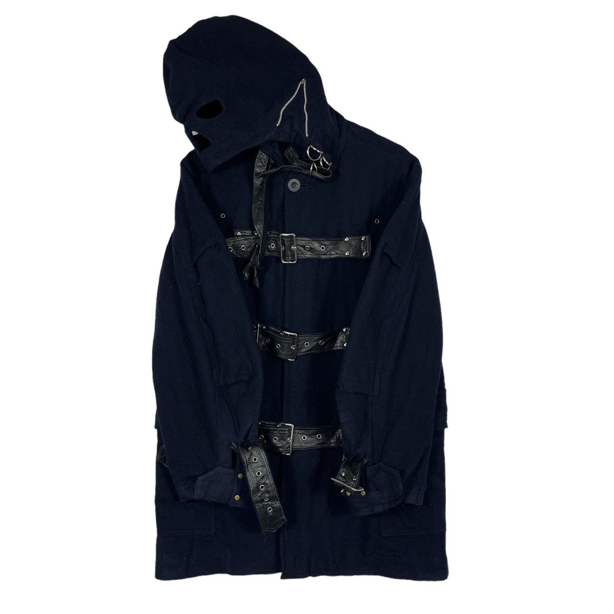 If Six Was Nine × Seditionaries Vintage Milkboy Industrial Punk Long Jacket Duffle Coat Size US L / EU 52-54 / 3 - 7 Thumbnail