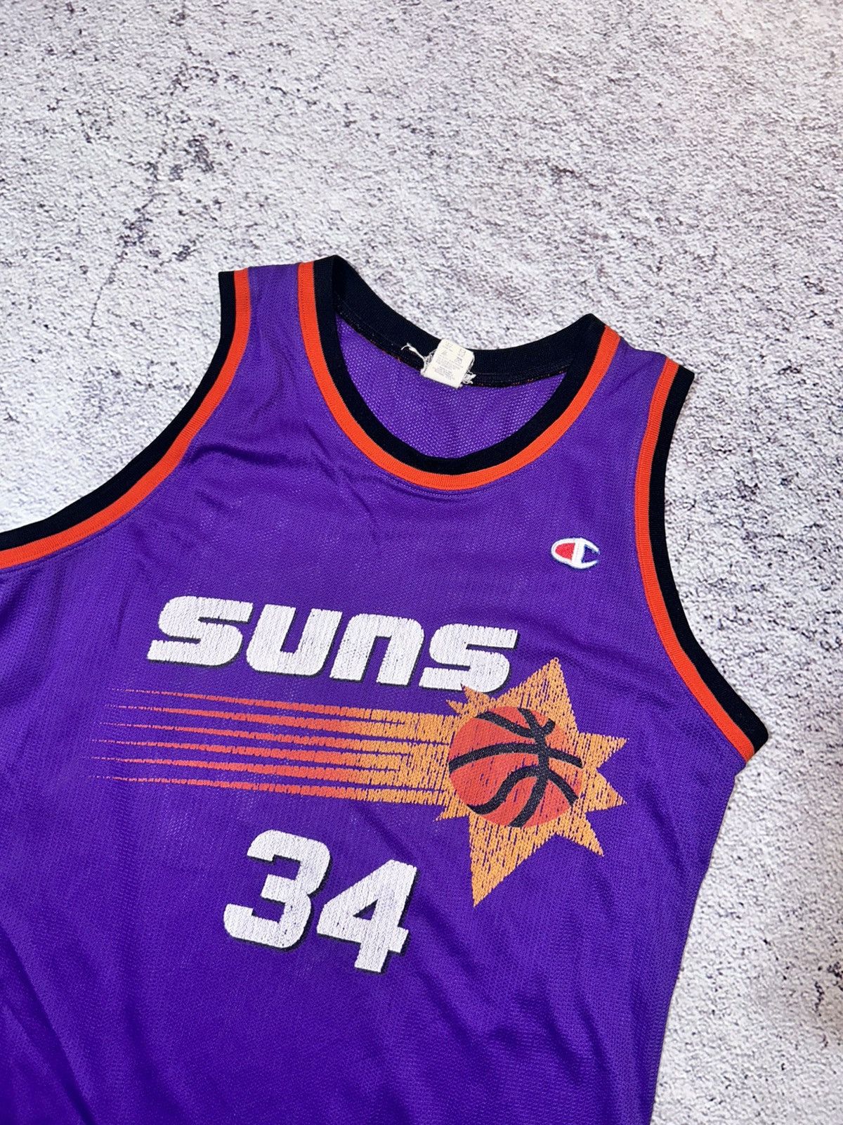 Champion Champion Charles Barkley Phoenix Suns Away NBA Vintage Size US M / EU 48-50 / 2 - 3 Thumbnail