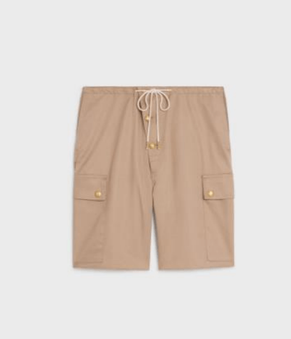 image of Celine O1Bcso1Str0224 2Z168004N.02Bg Short In Beige, Women's (Size 36)