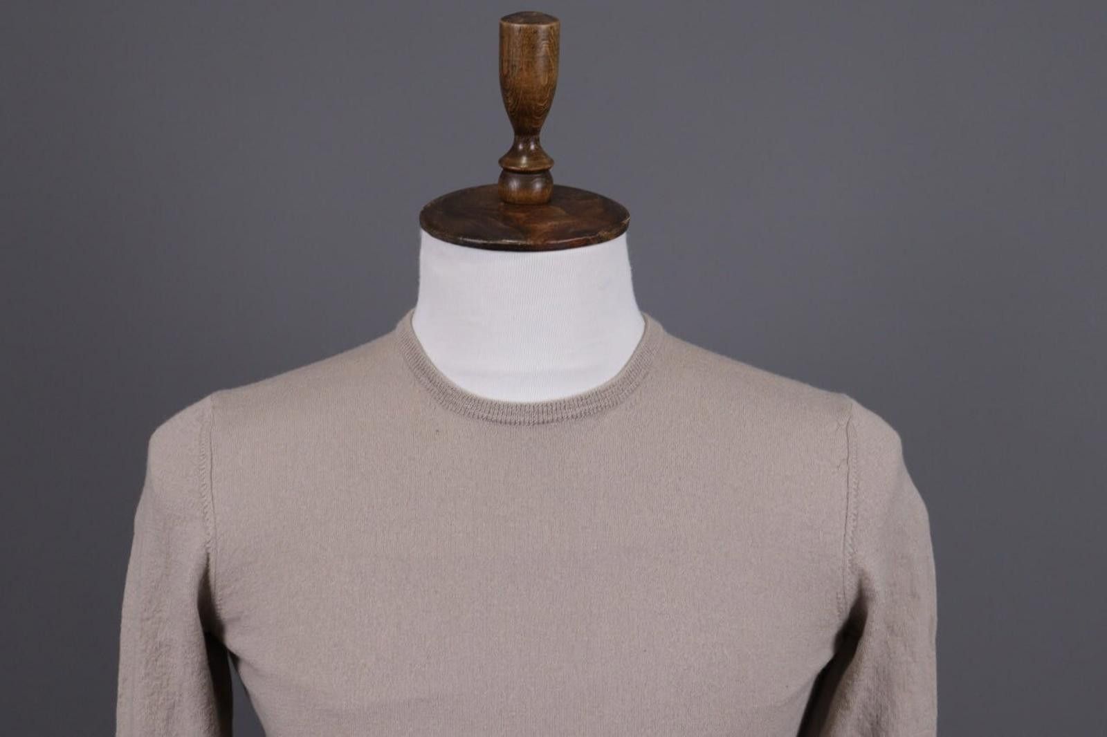 J.Lindeberg J.Lindeberg Brown Nigel Silk Wool Mix Sweater Size 4 / M Size US M / EU 48-50 / 2 - 2 Thumbnail