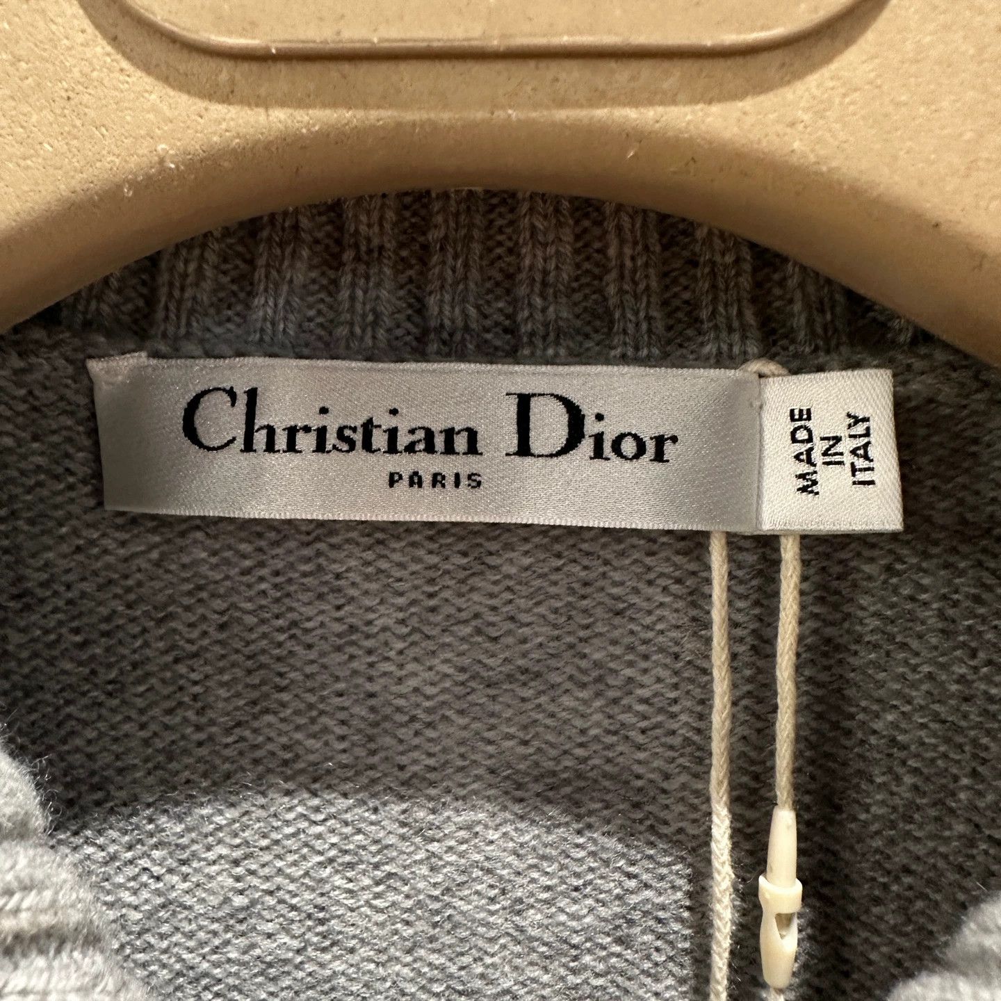 Christian Louboutin DIOR STAR LOGO ZIPPER WOOL VEST 36 Size XS / US 0-2 / IT 36-38 - 3 Thumbnail